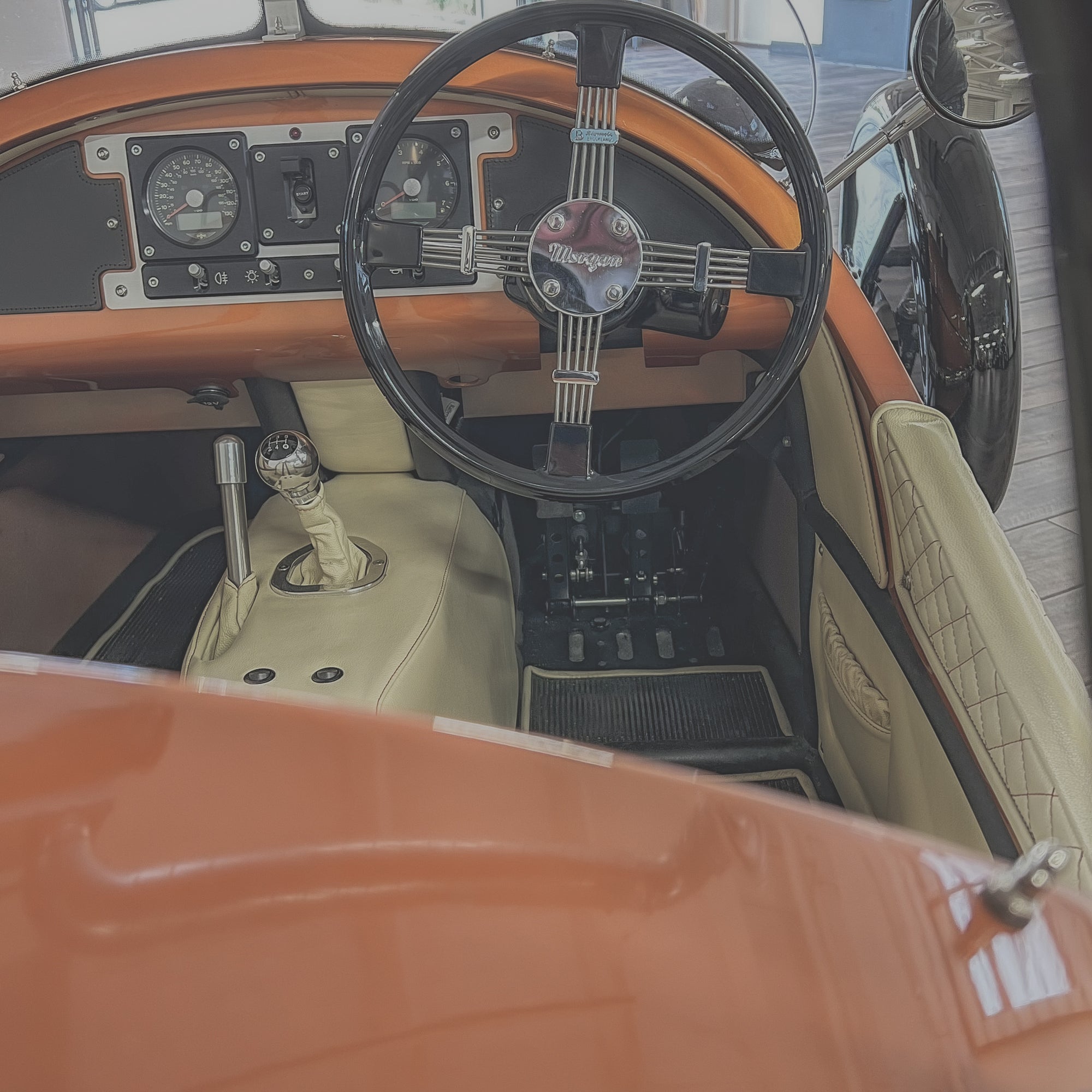 Morgan 3 Wheeler - Burnt Orange