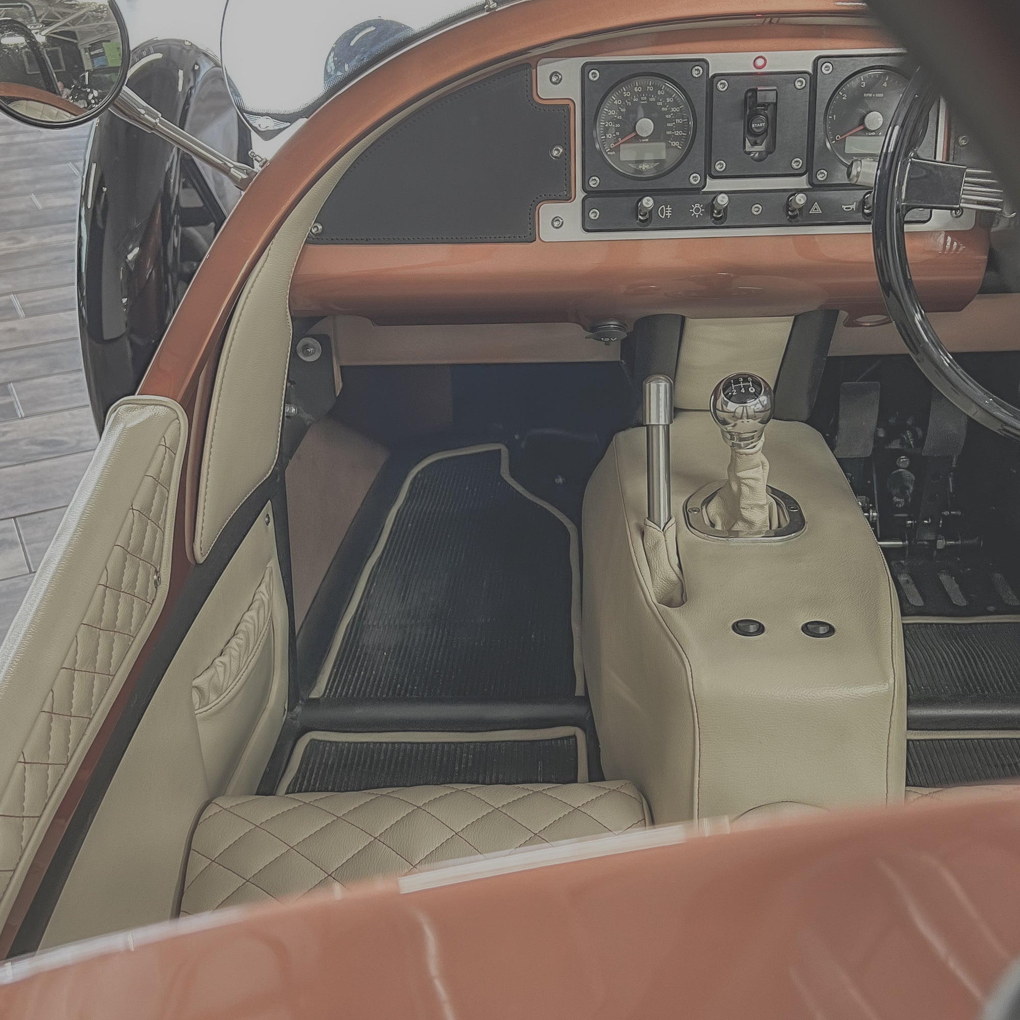 Morgan 3 Wheeler - Burnt Orange