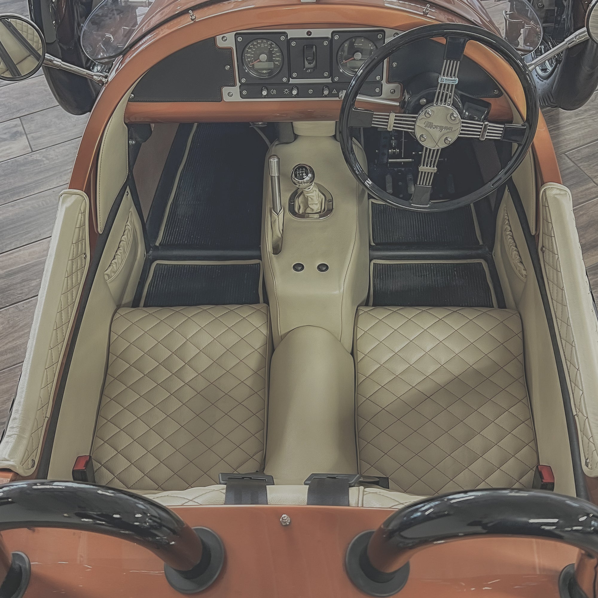 Morgan 3 Wheeler - Burnt Orange