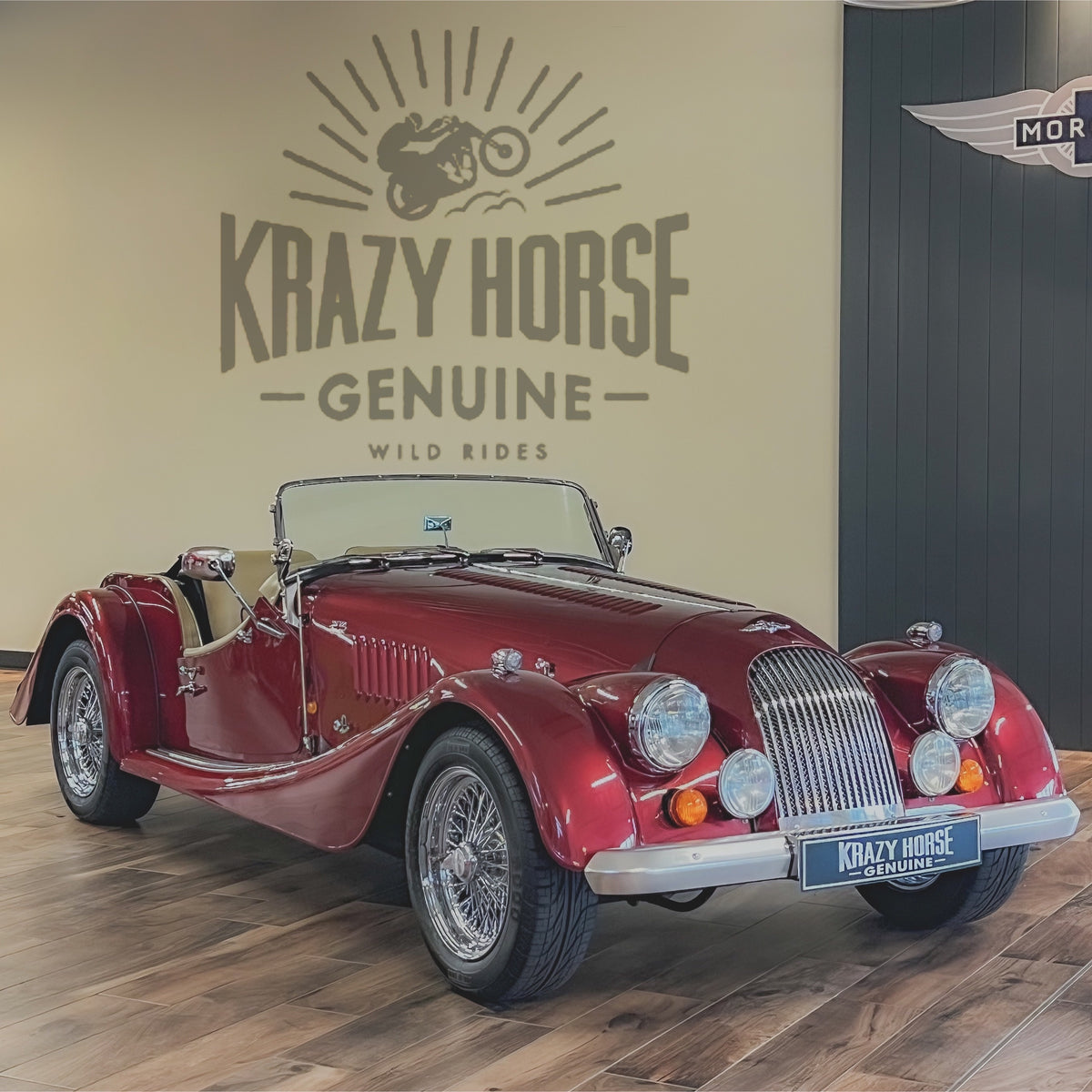 SOLD - Morgan 4/4 LOW LINE - BMW Calypso Red