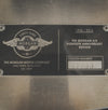 Morgan Motor Company plaque celebrating their 80th anniversary with edition number 53/80.