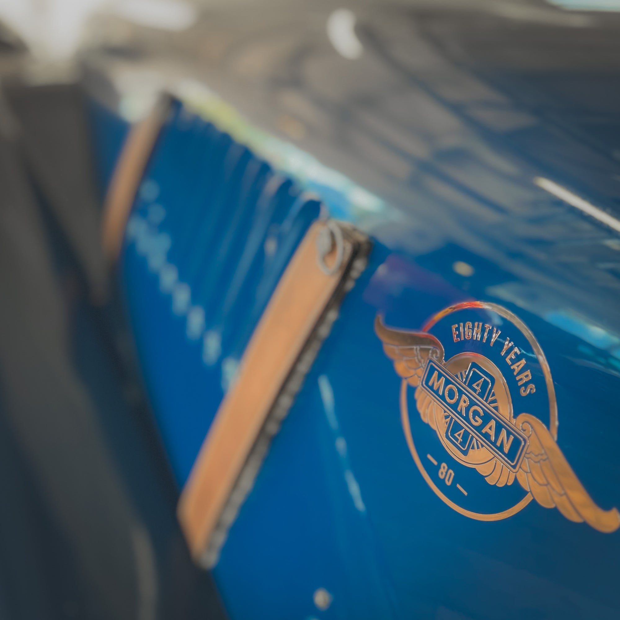 Morgan 4/4 80th Anniversary - 80th Anniversary Saxe Blue