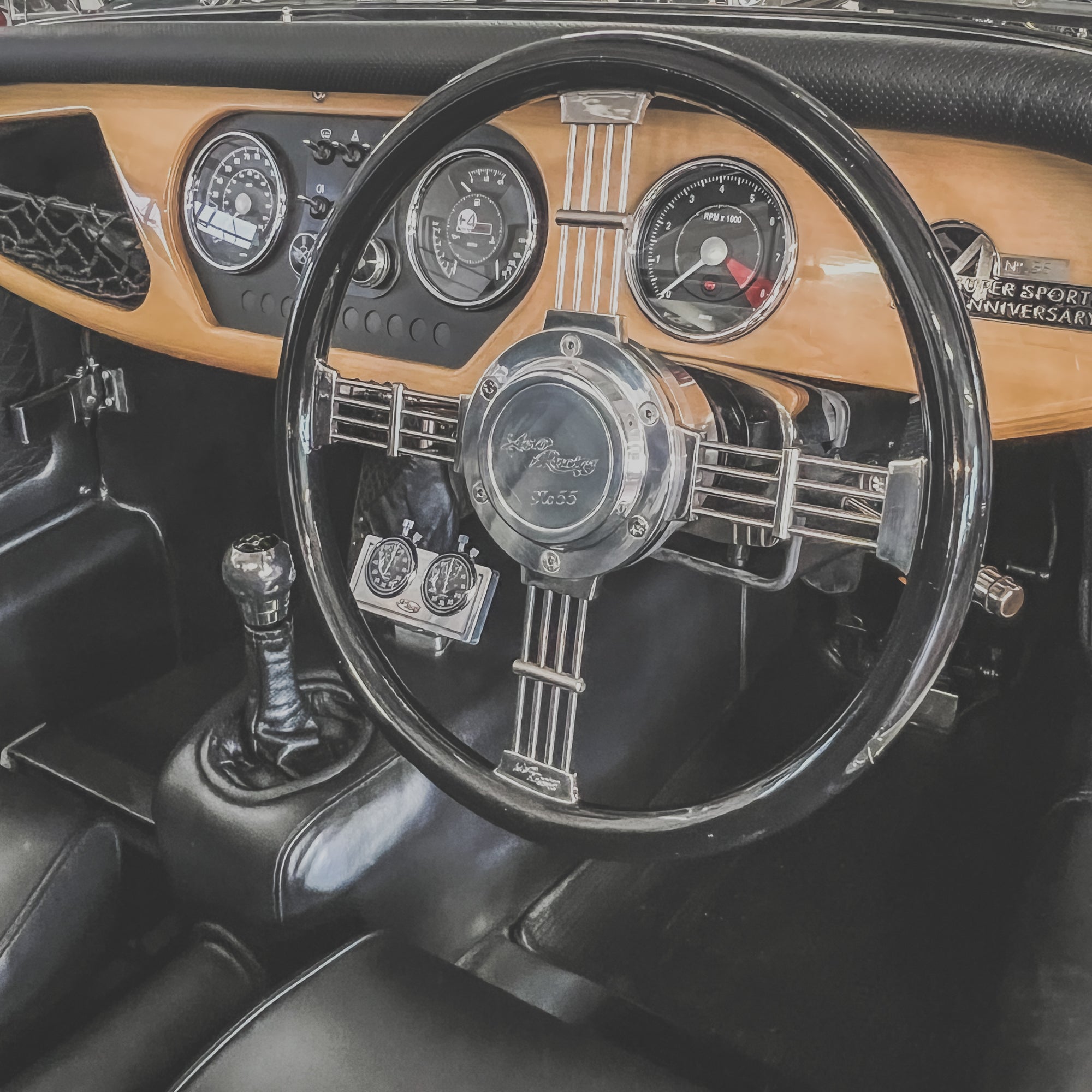 Morgan Plus 4 Super Sport No. 55 of 62 - Morgan old English white Interior