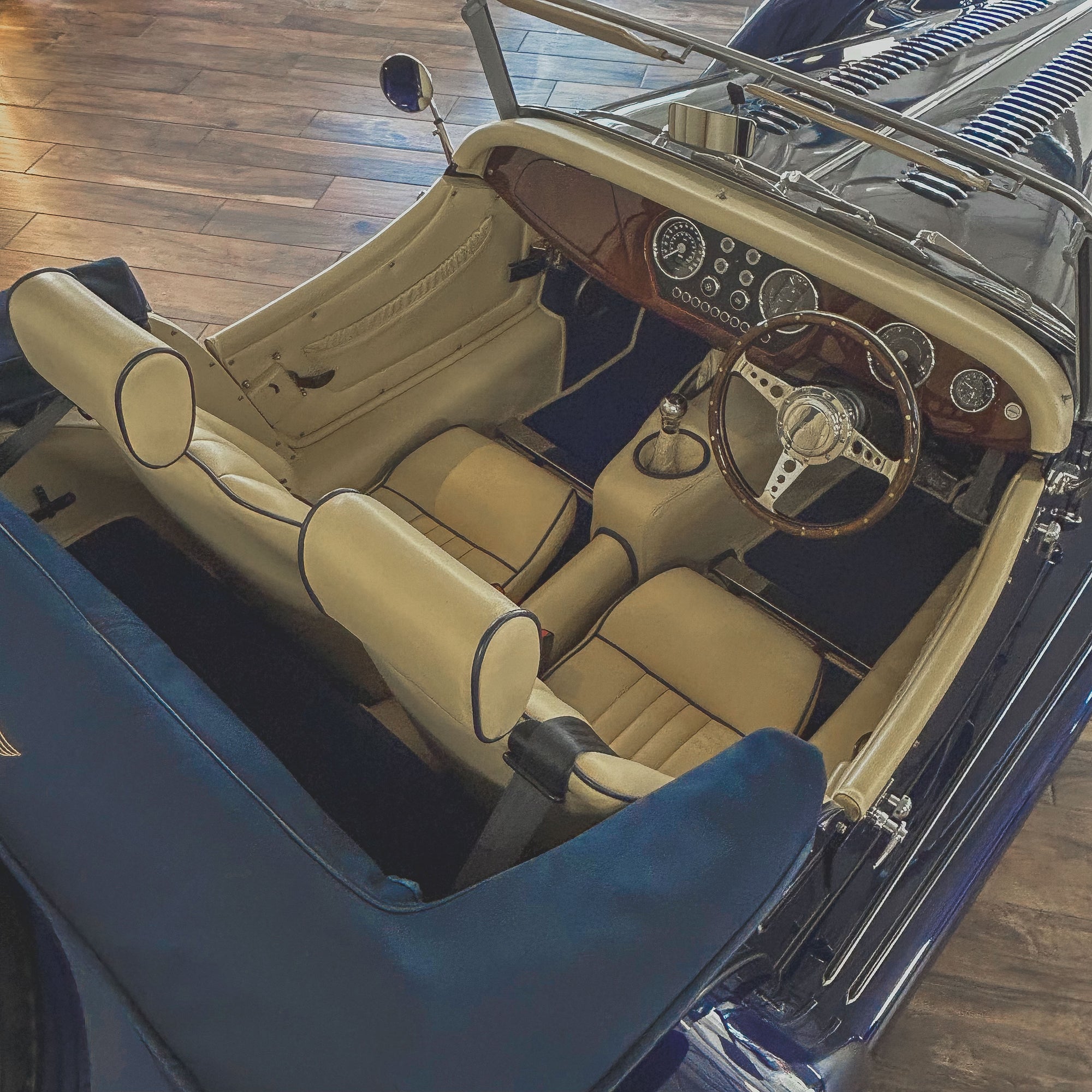 Morgan Plus 4 Ford 2.0 Twin Cam 16V - Midnight Blue Metallic