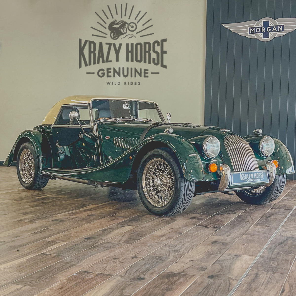 SOLD - Morgan Plus 8 3.9  Ltr 190 BHP V8 - Le Mans Green