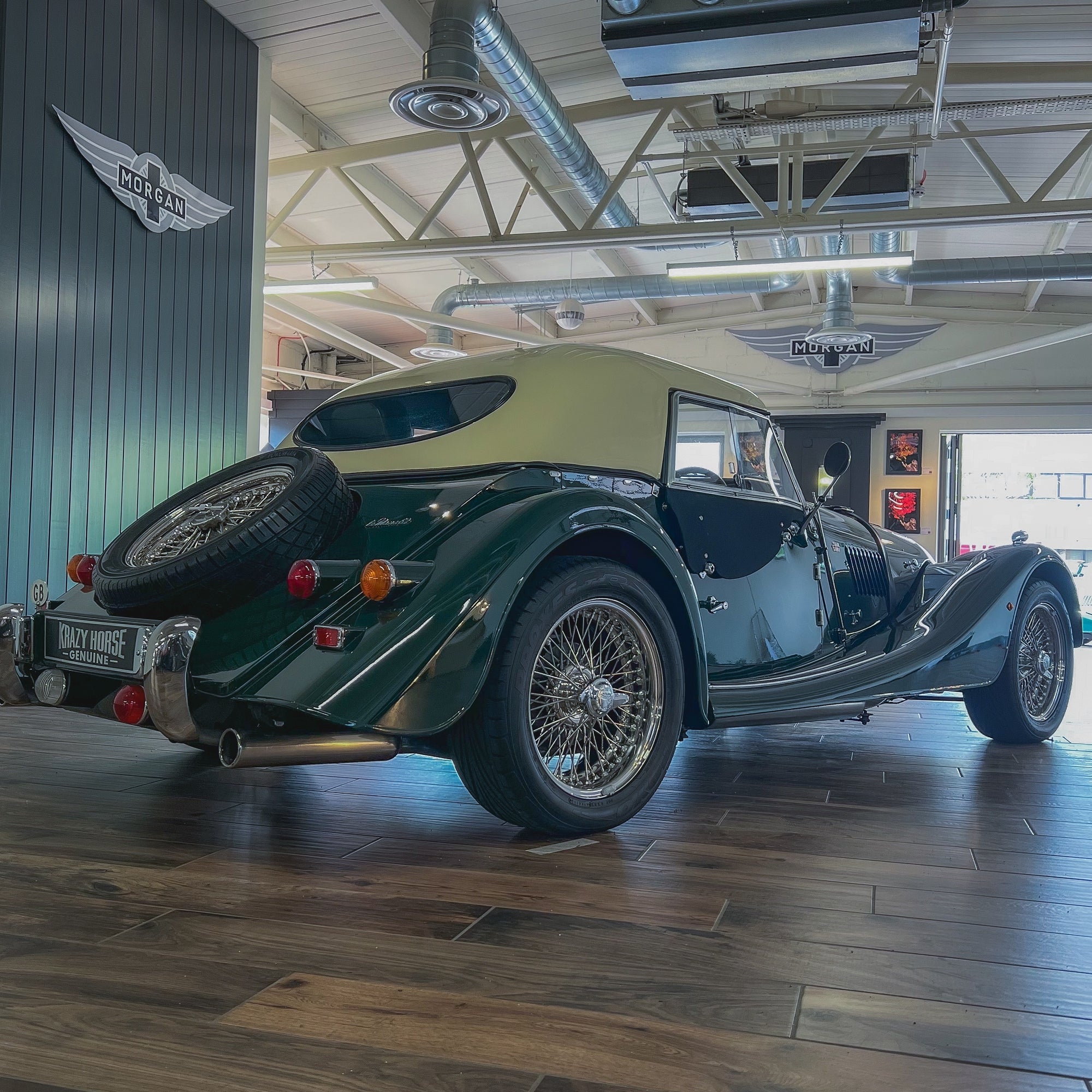 Morgan Plus 8 3.9  Ltr 190 BHP V8 - Le Mans Green