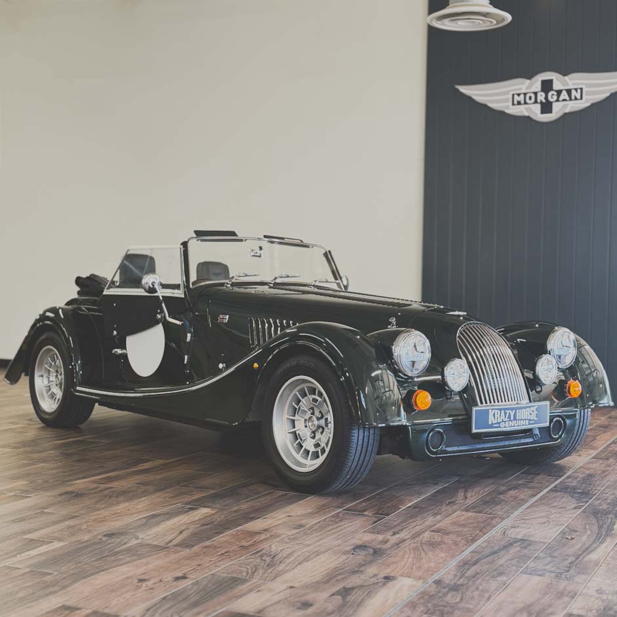 SOLD - Morgan Plus Four - Jet Green