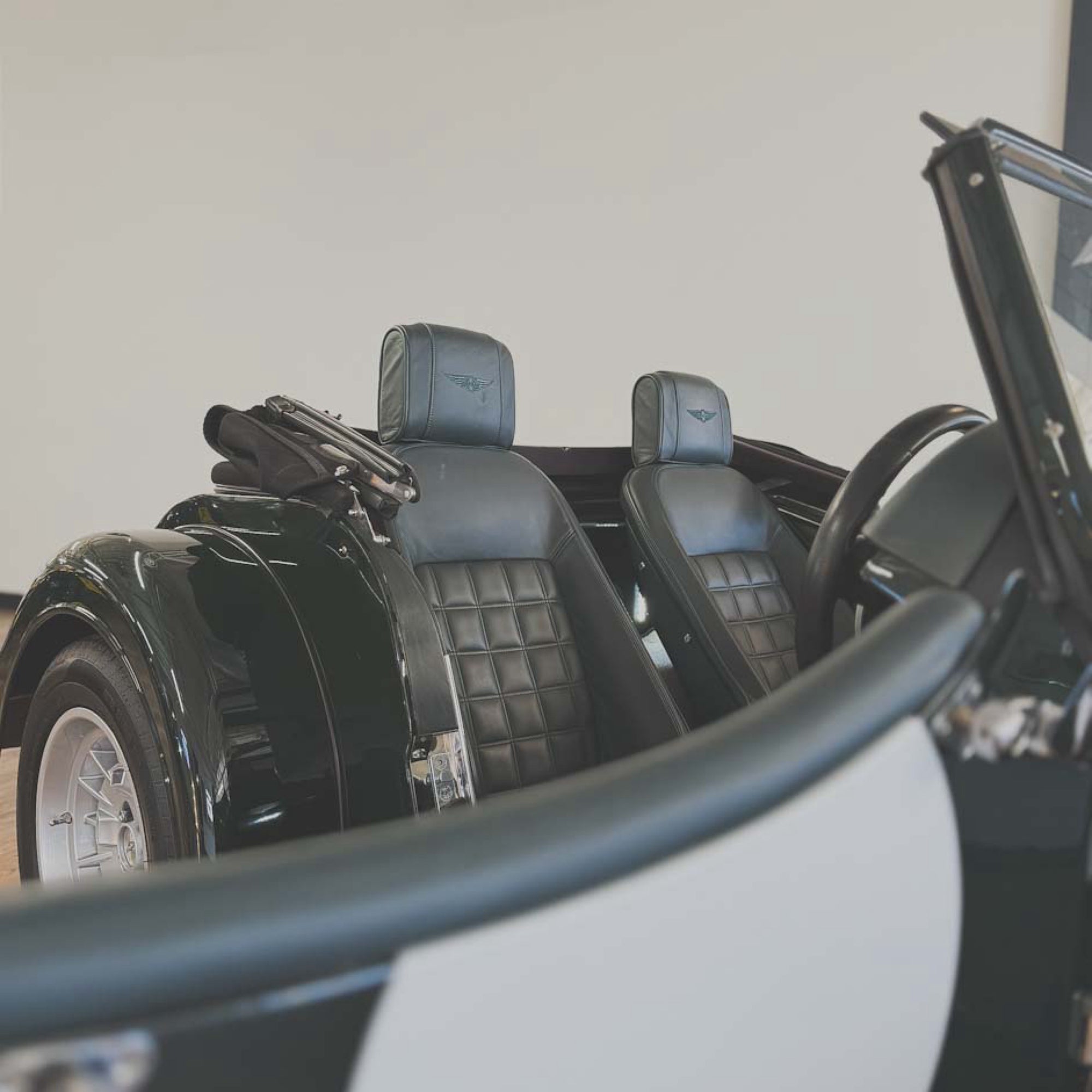 SOLD - Morgan Plus Four - Jet Green