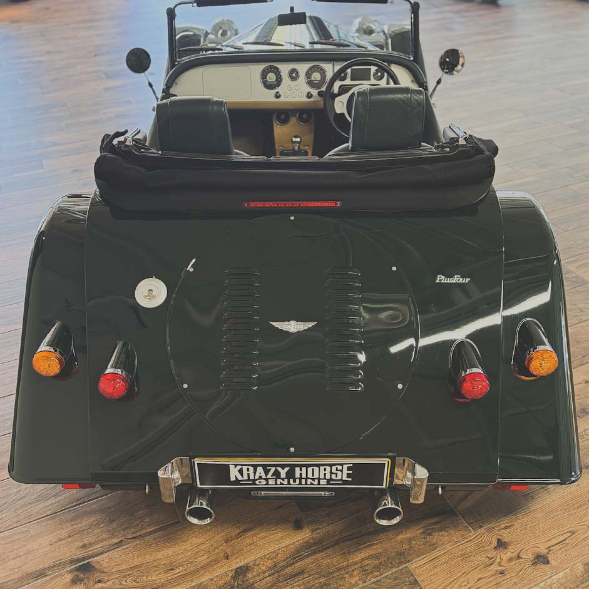 SOLD - Morgan Plus Four - Jet Green