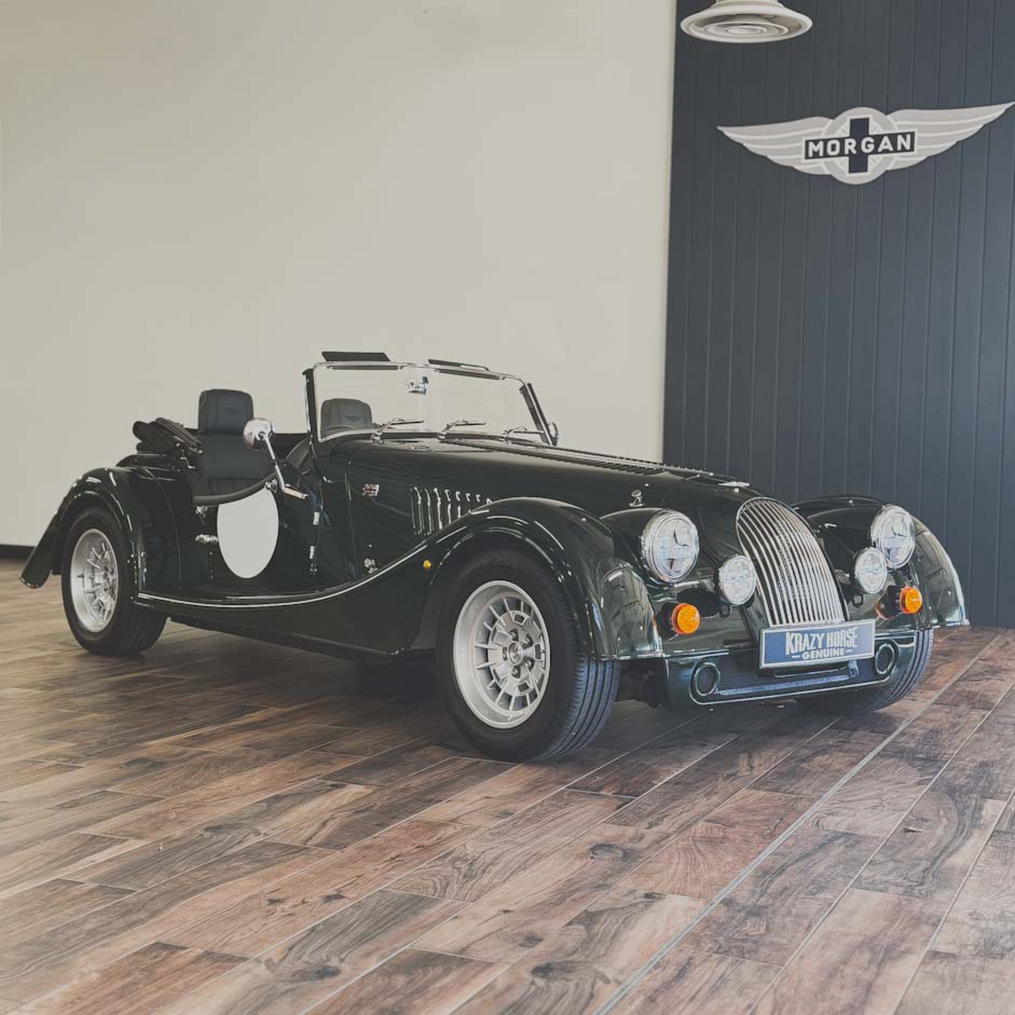 SOLD - Morgan Plus Four - Jet Green