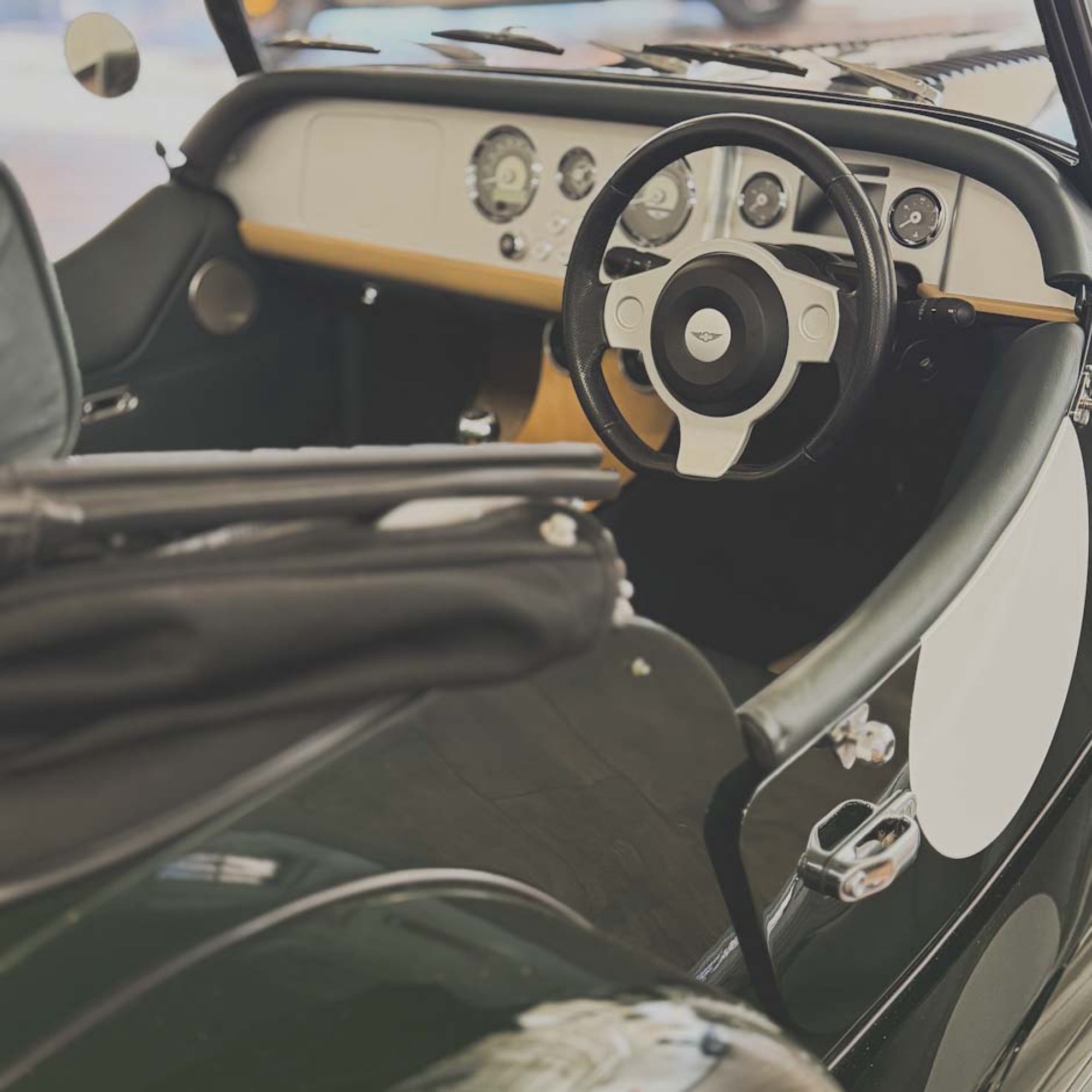 SOLD - Morgan Plus Four - Jet Green