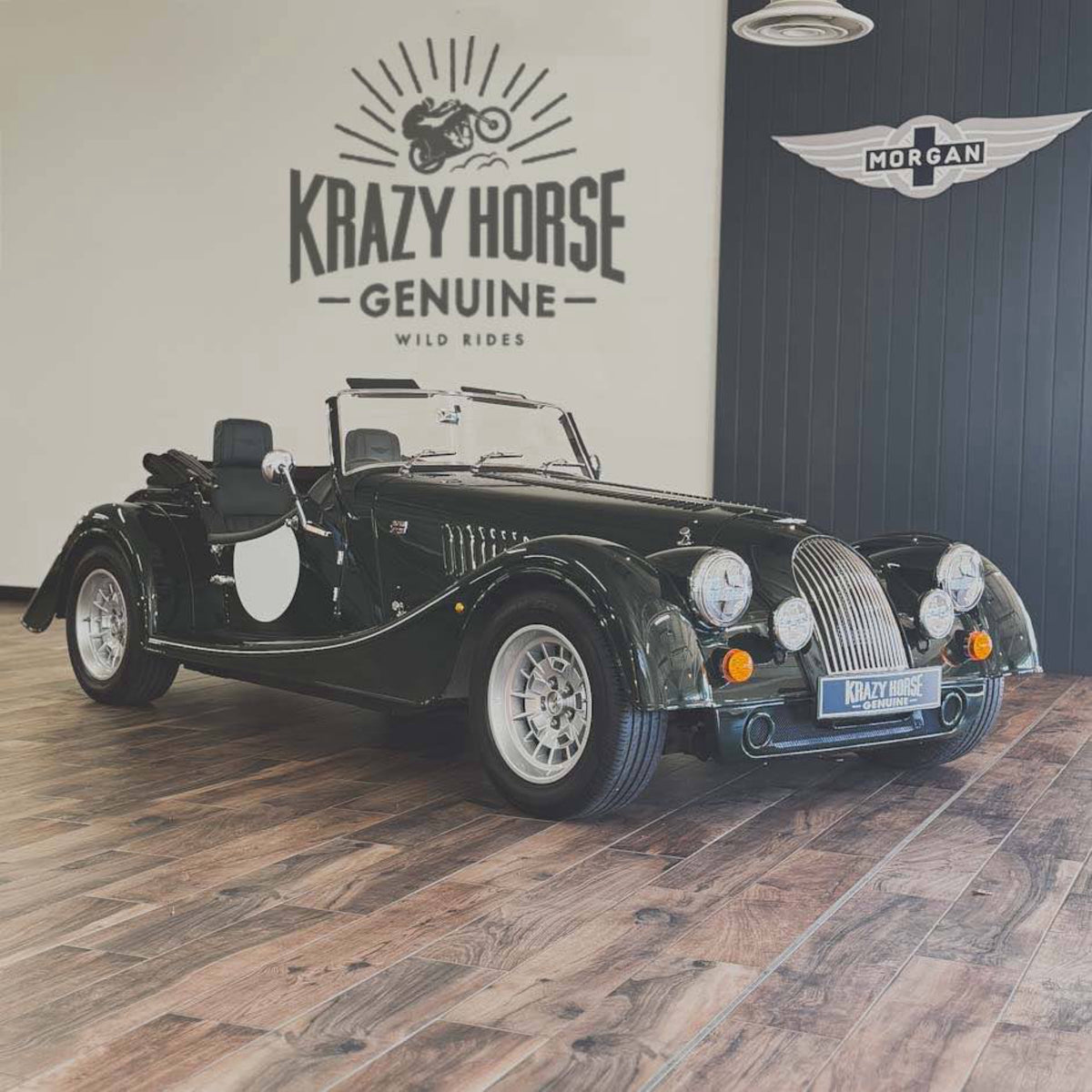 SOLD - Morgan Plus Four - Jet Green