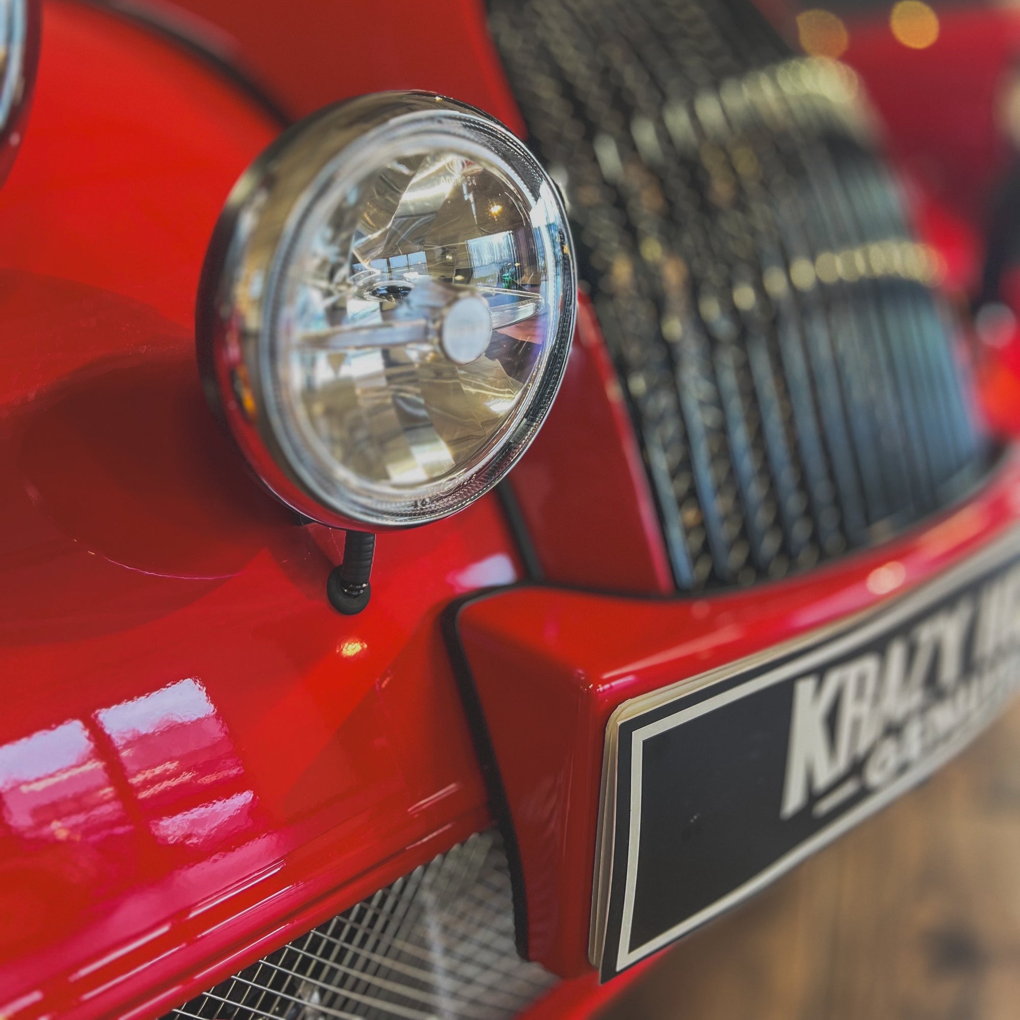 SOLD - Morgan Plus Four Auto - Morgan Sports Red