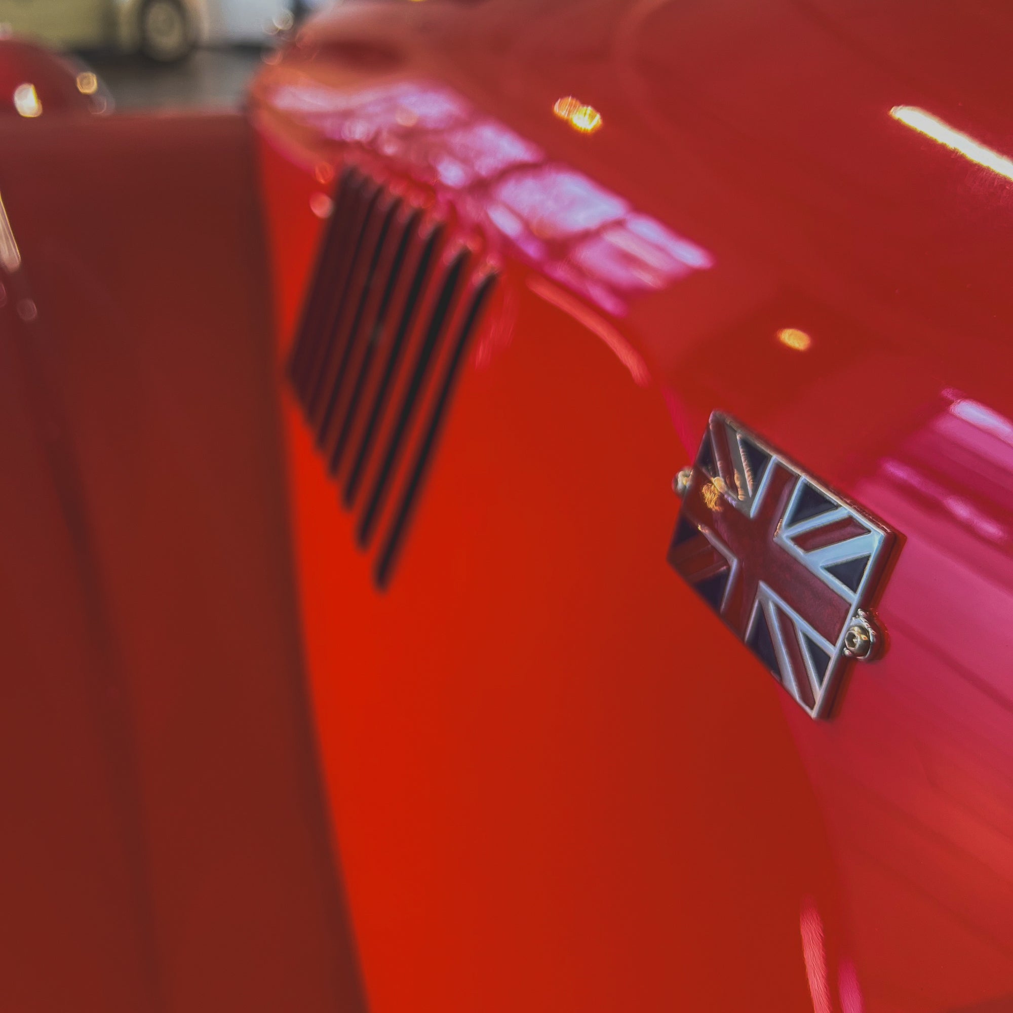 SOLD - Morgan Plus Four Auto - Morgan Sports Red