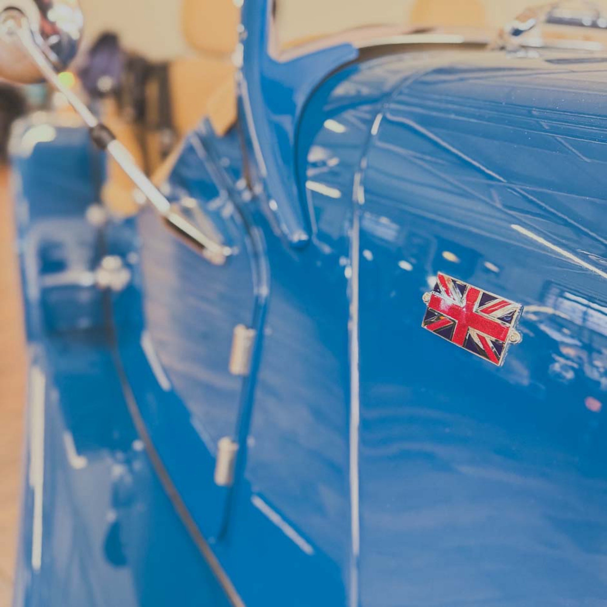 SOLD - Morgan Plus Four - Lagoon Blue