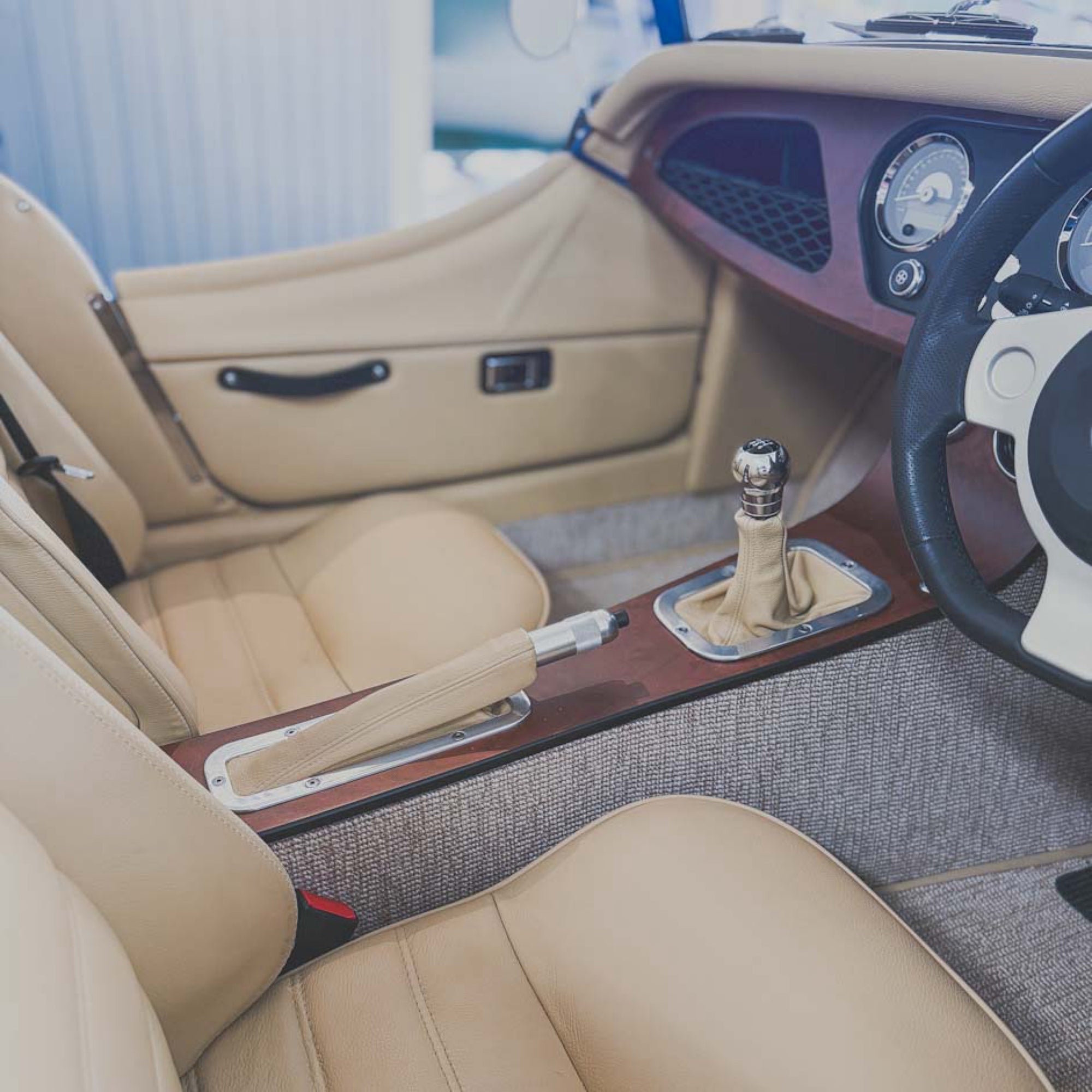 Morgan Plus Four - Lagoon Blue