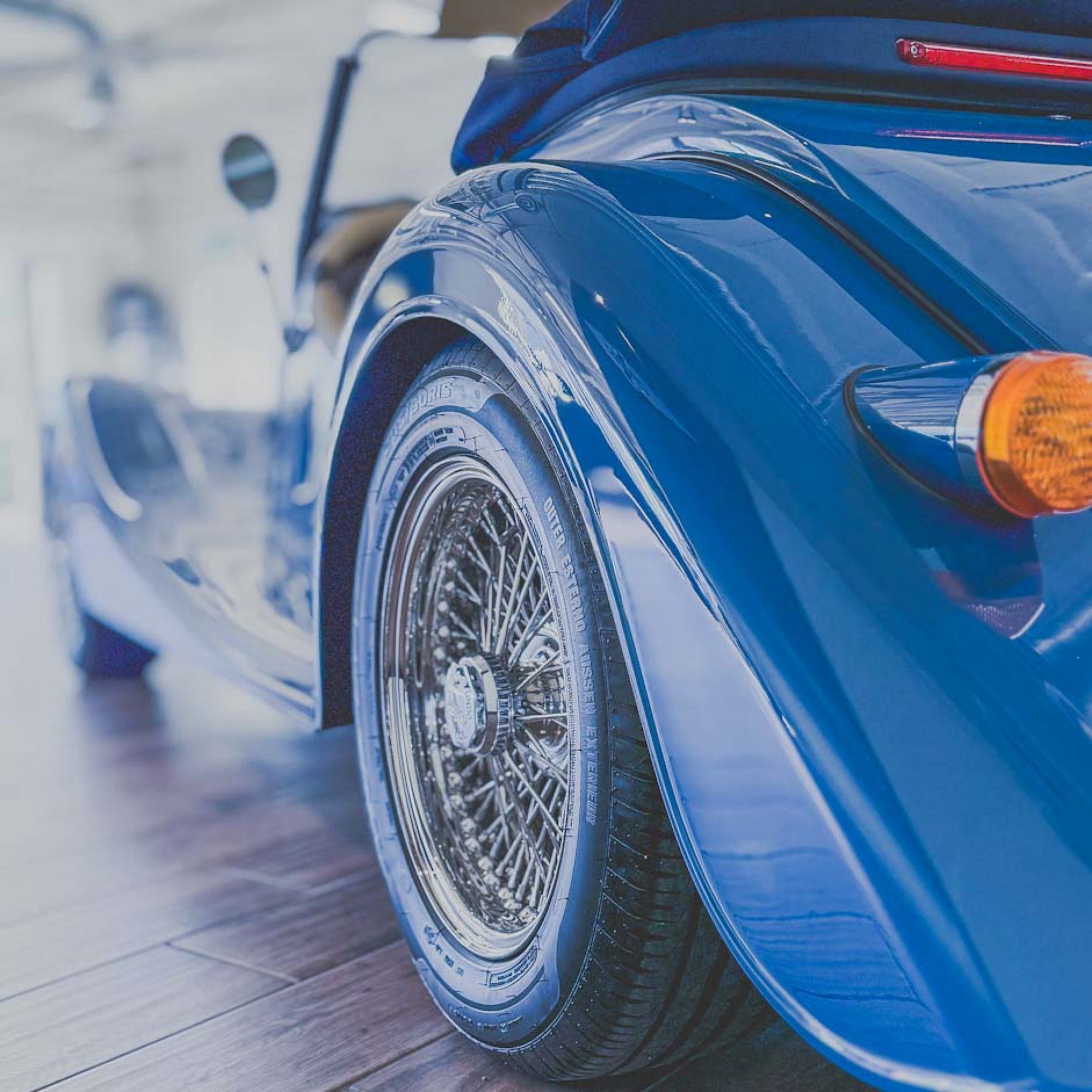 Morgan Plus Four - Lagoon Blue