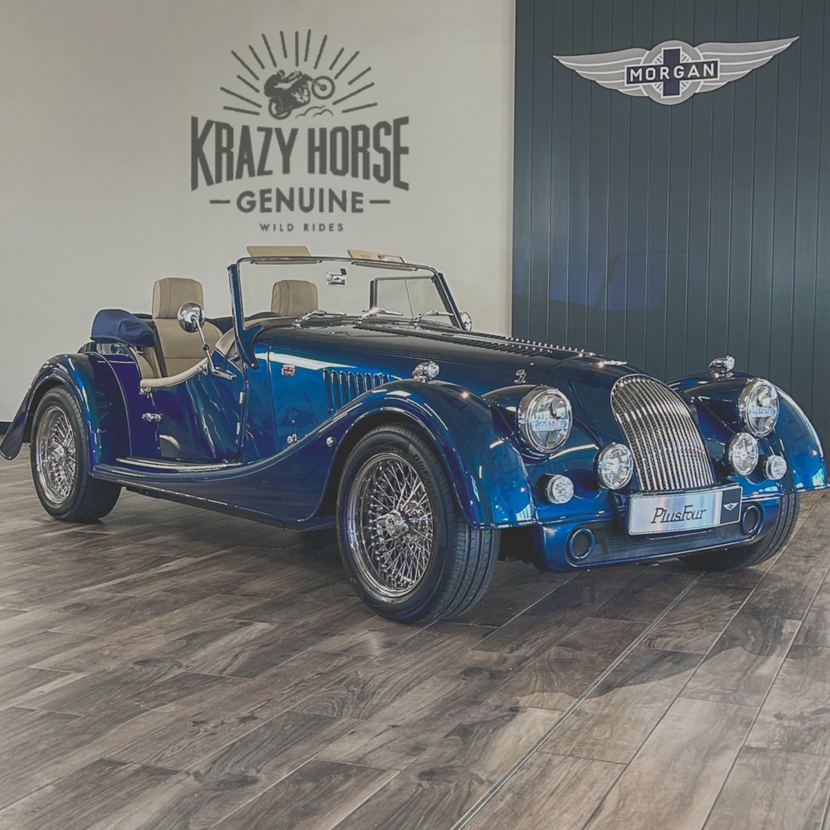SOLD - Morgan Plus Four 2.0 Auto - Cerulean Blue