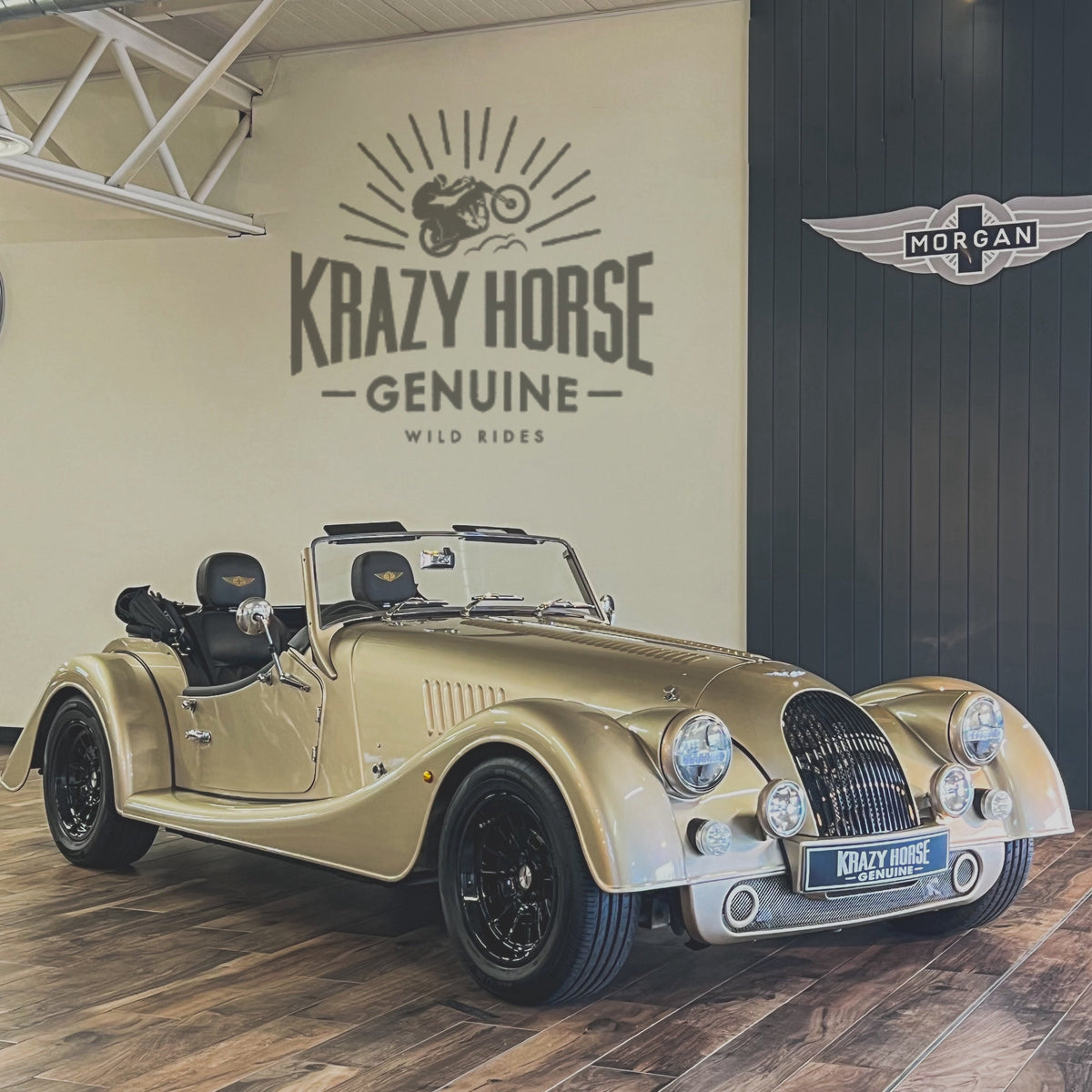 SOLD - Morgan Plus Four - Morgan White Gold