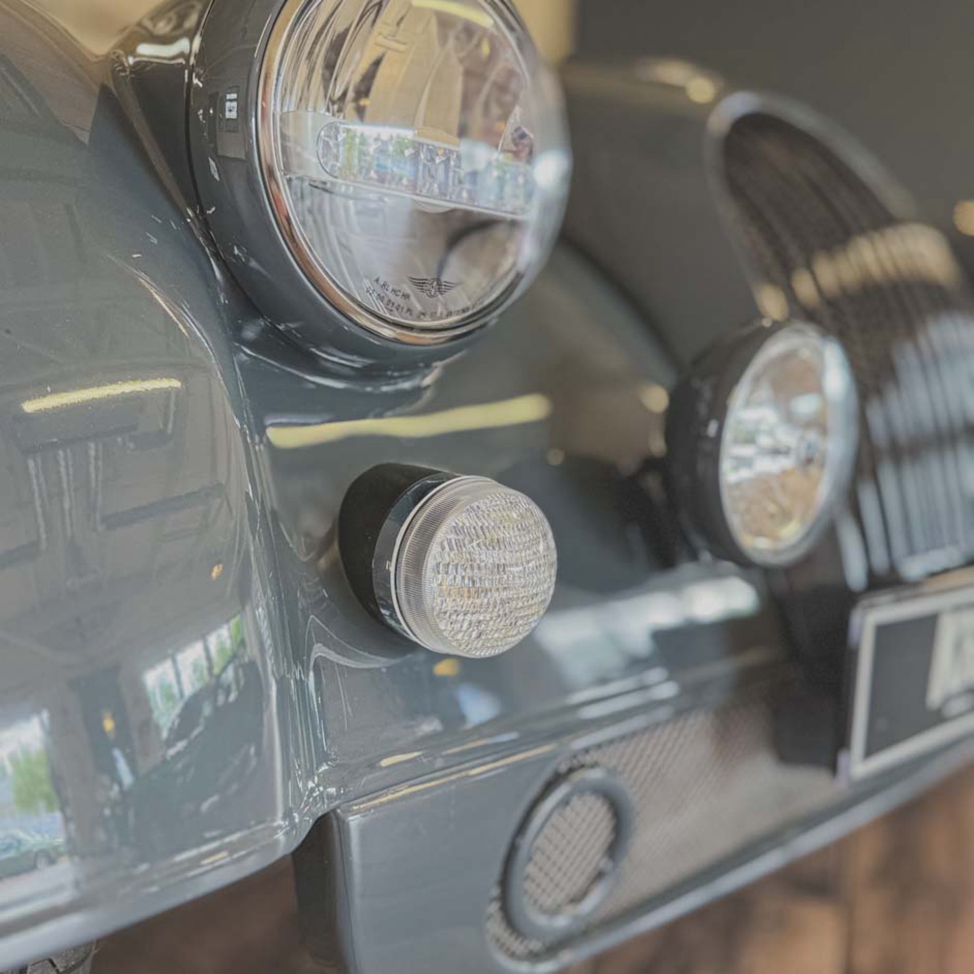 Morgan Plus Four Man - Vintage Dark Grey