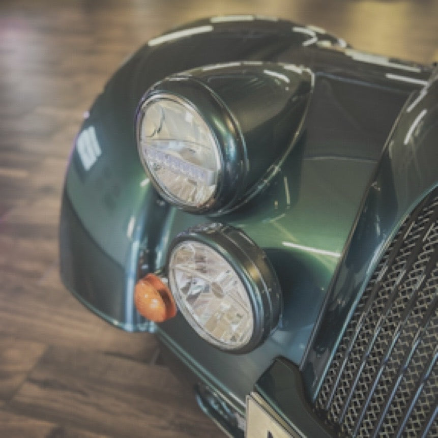 Morgan Plus Six - Porsche Aventurine Green