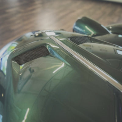 Morgan Plus Six - Porsche Aventurine Green