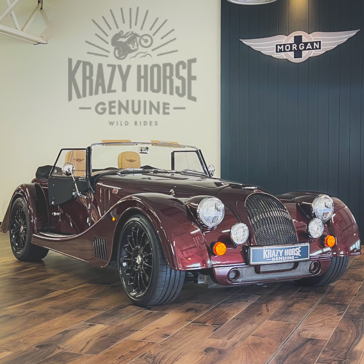 SOLD - Morgan Plus Six - Bentley Cricket Ball