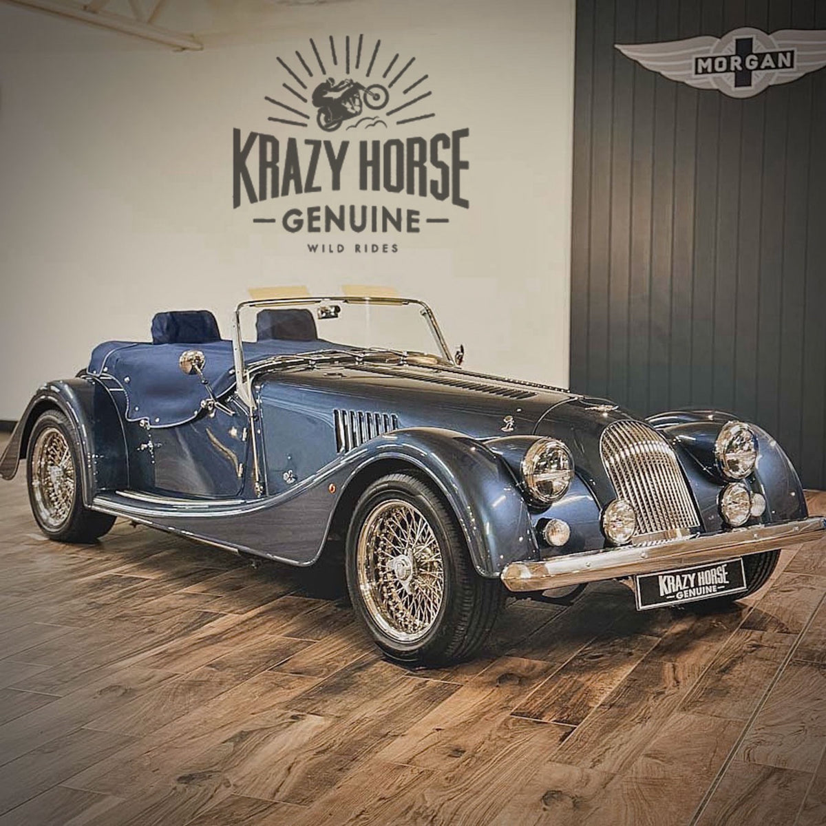 SOLD - Morgan Roadster 3.7 V6 - Bentley Azure Blue