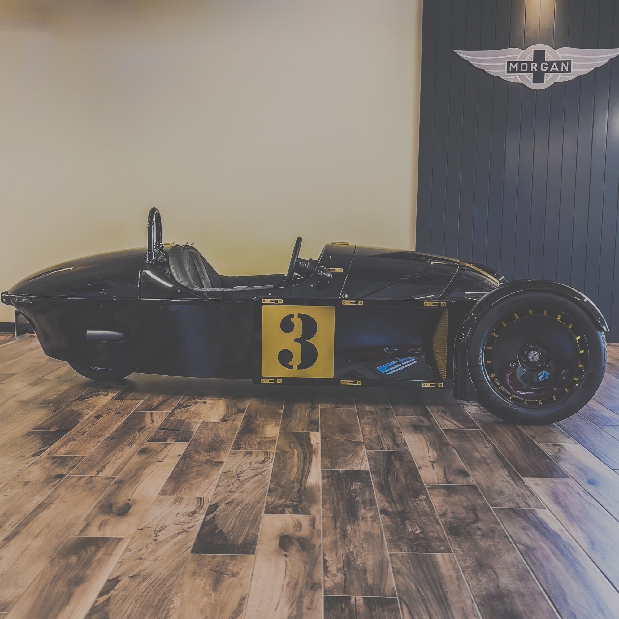 SOLD - Morgan Super 3 - Black Gloss