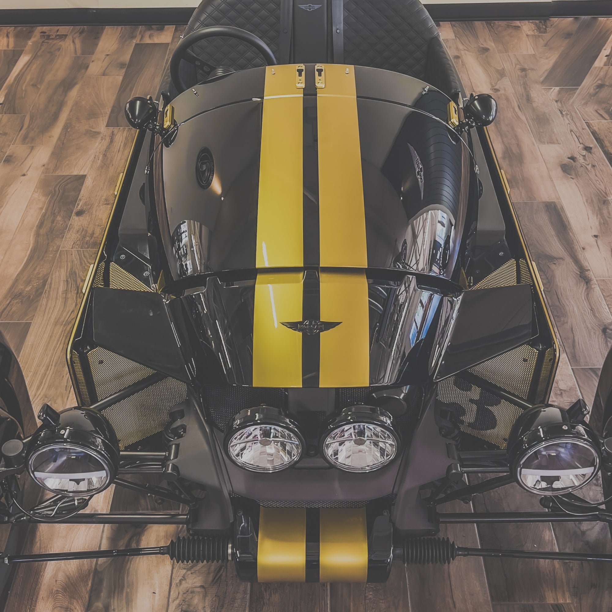 SOLD - Morgan Super 3 - Black Gloss