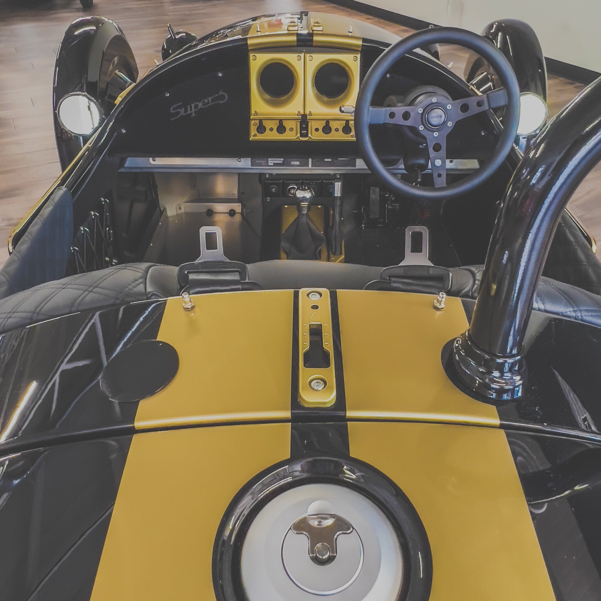 SOLD - Morgan Super 3 - Black Gloss