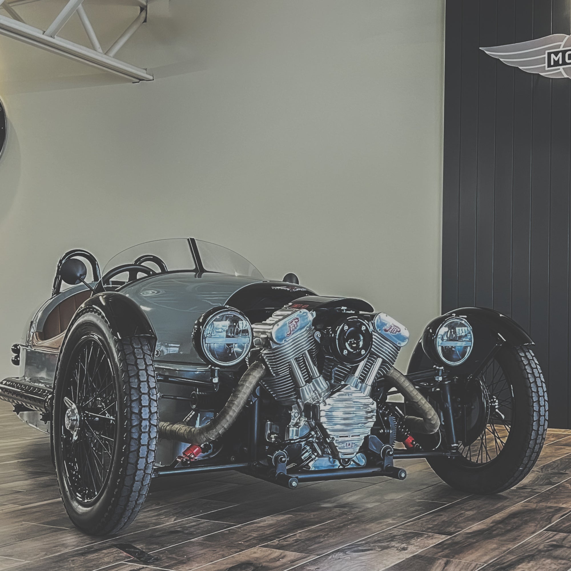 Morgan 3 Wheeler - Dove Grey
