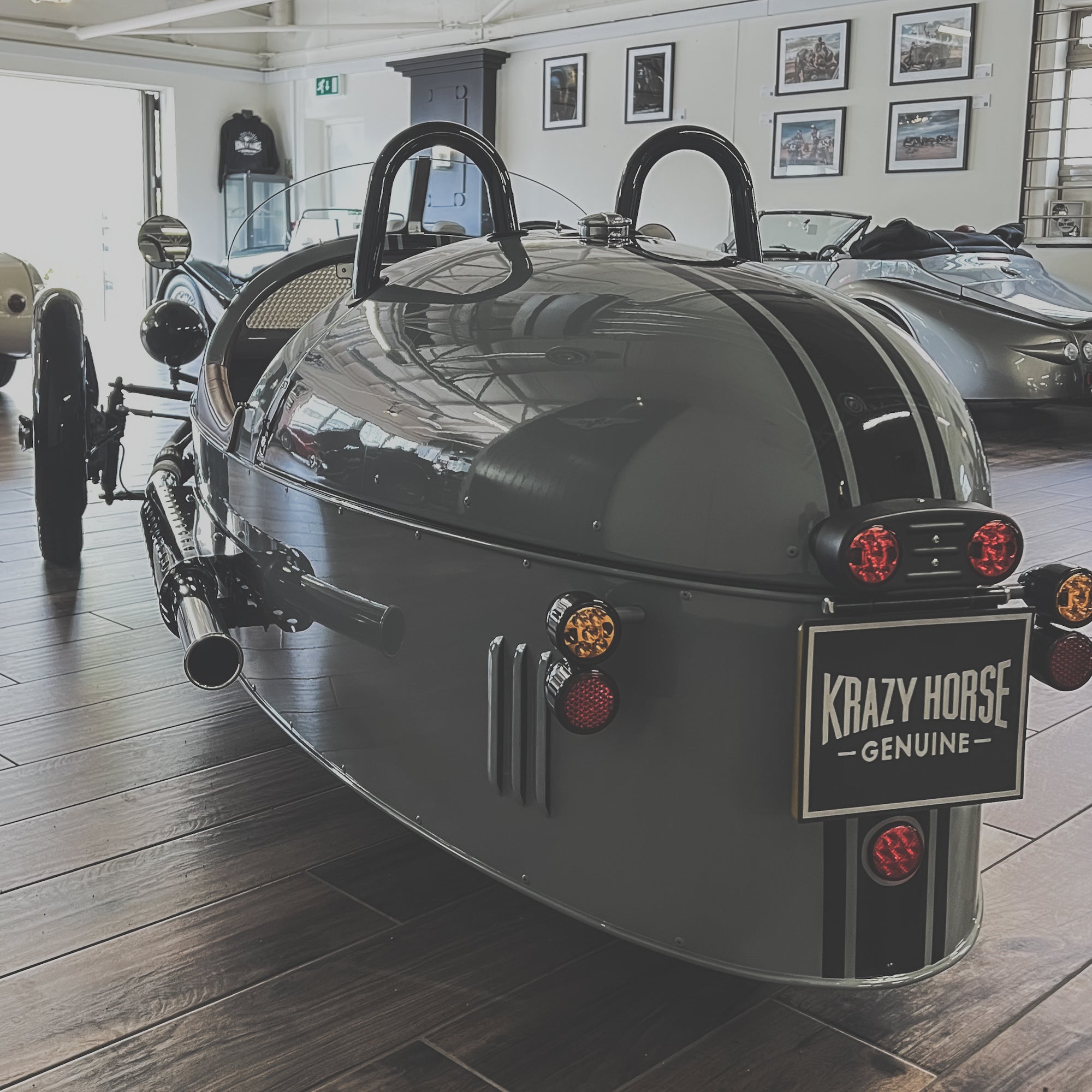 Morgan 3 Wheeler - Dove Grey