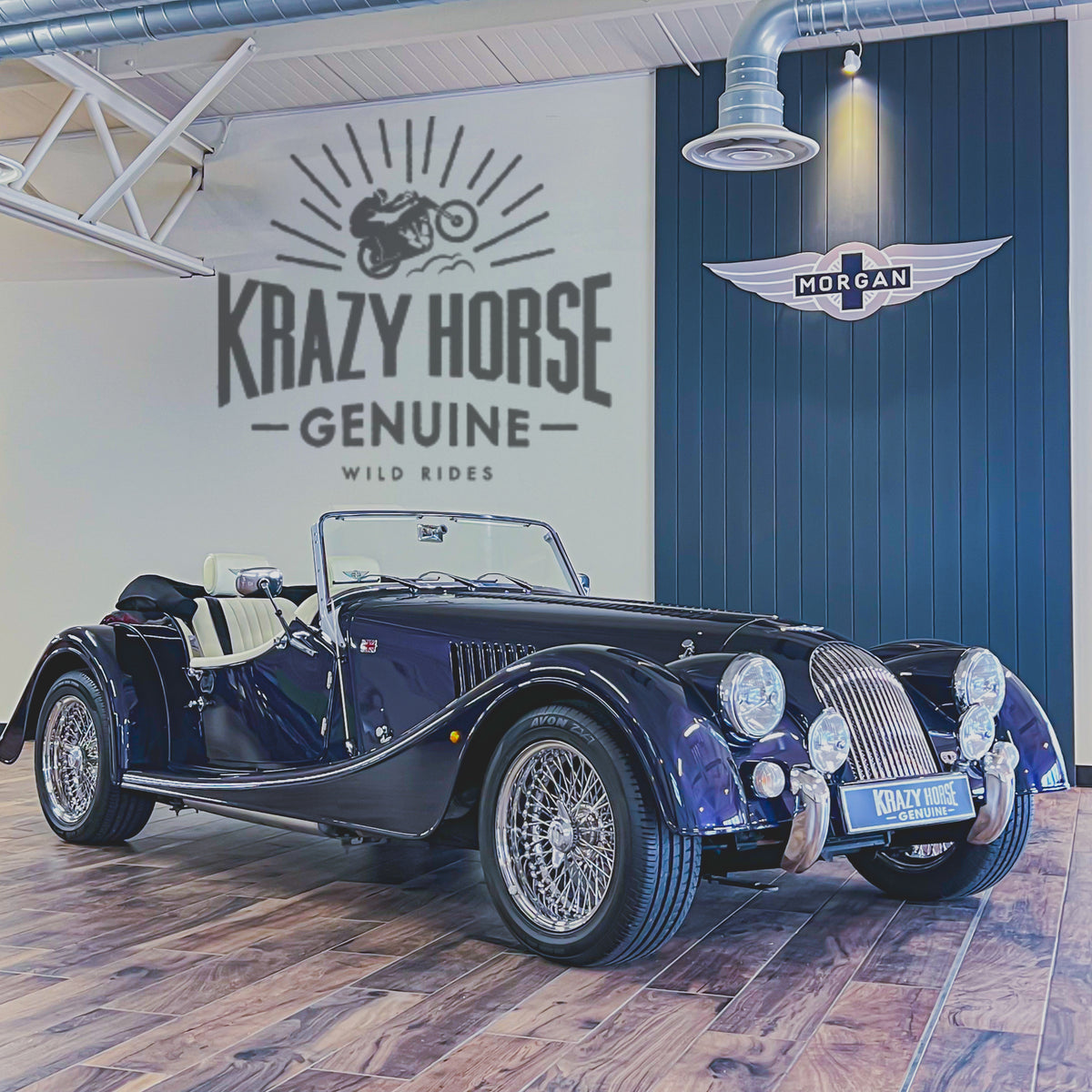 SOLD - Morgan Plus 4 - Rolls Royce Dark Ink