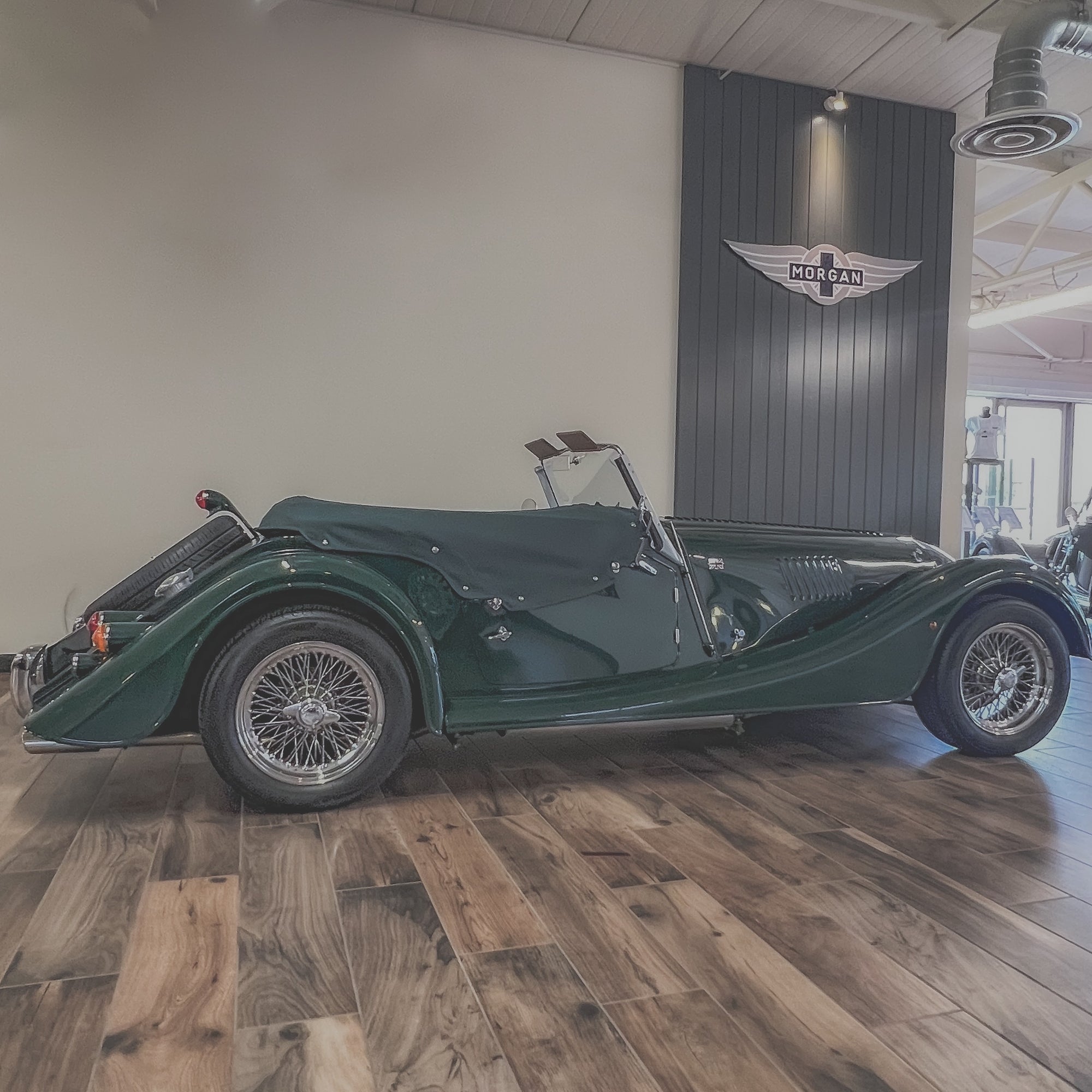 SOLD - Morgan plus 4 - Morgan Sport Green - Krazy Horse