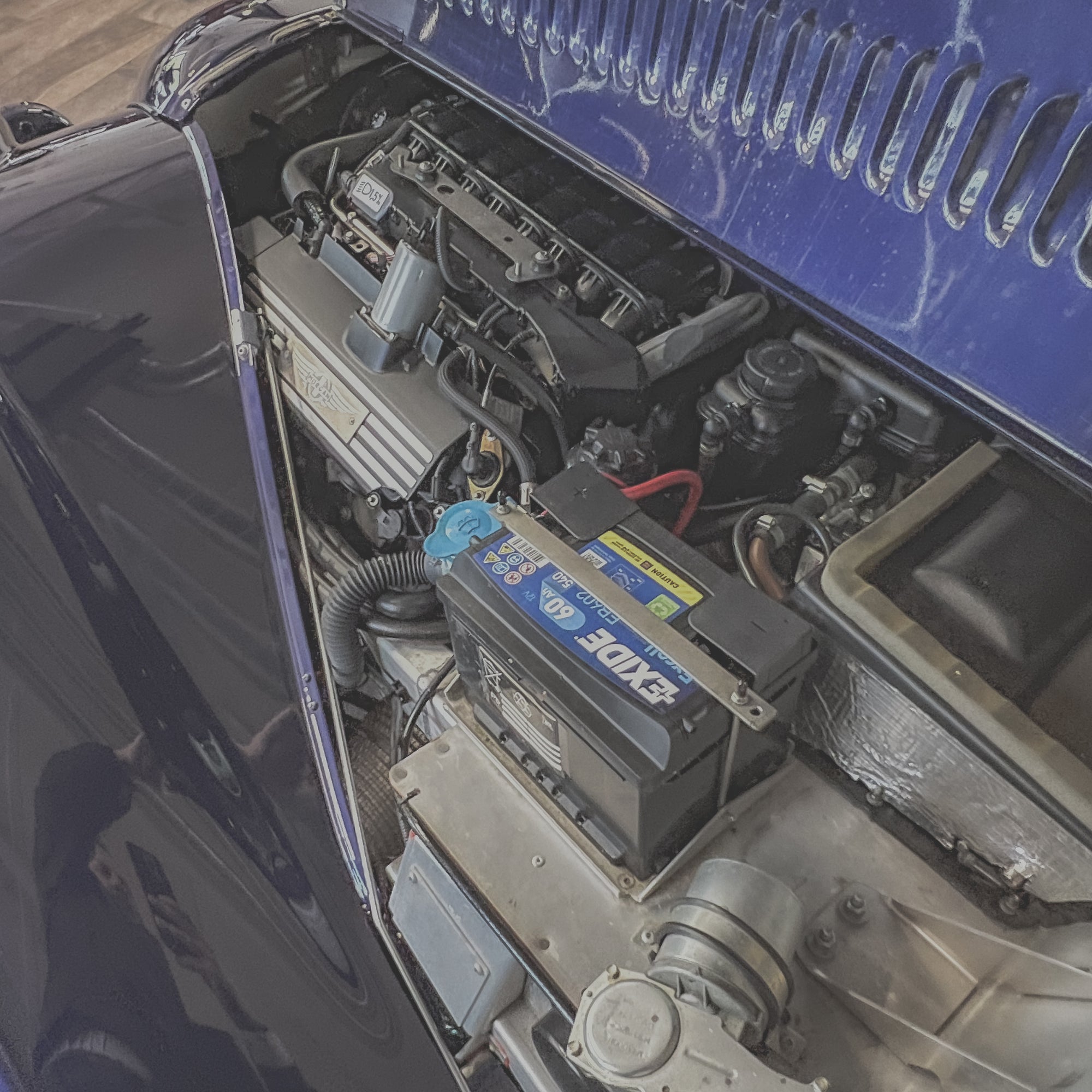 Morgan Plus 8 - Montreal Blue Pearl