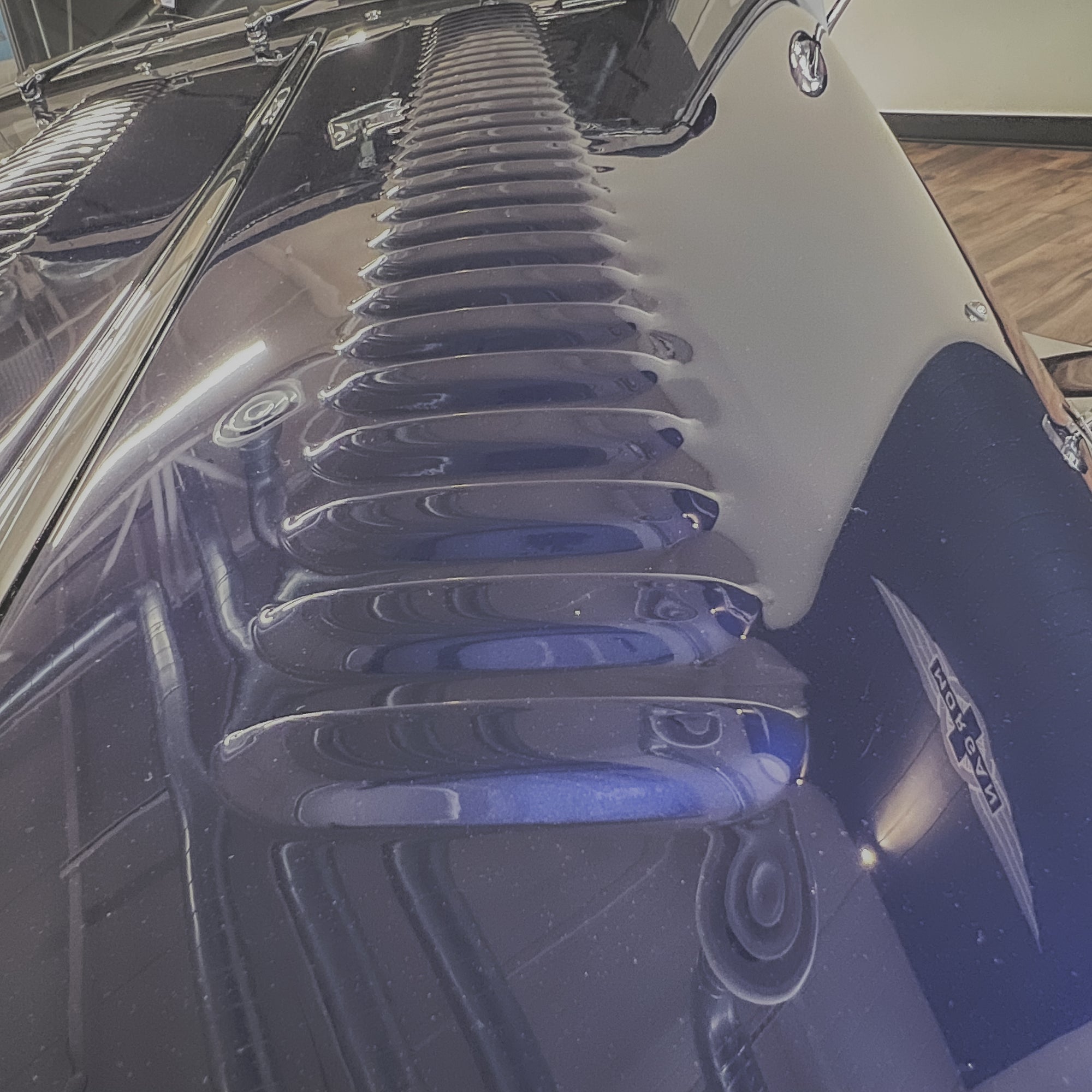 Morgan Plus 8 - Montreal Blue Pearl