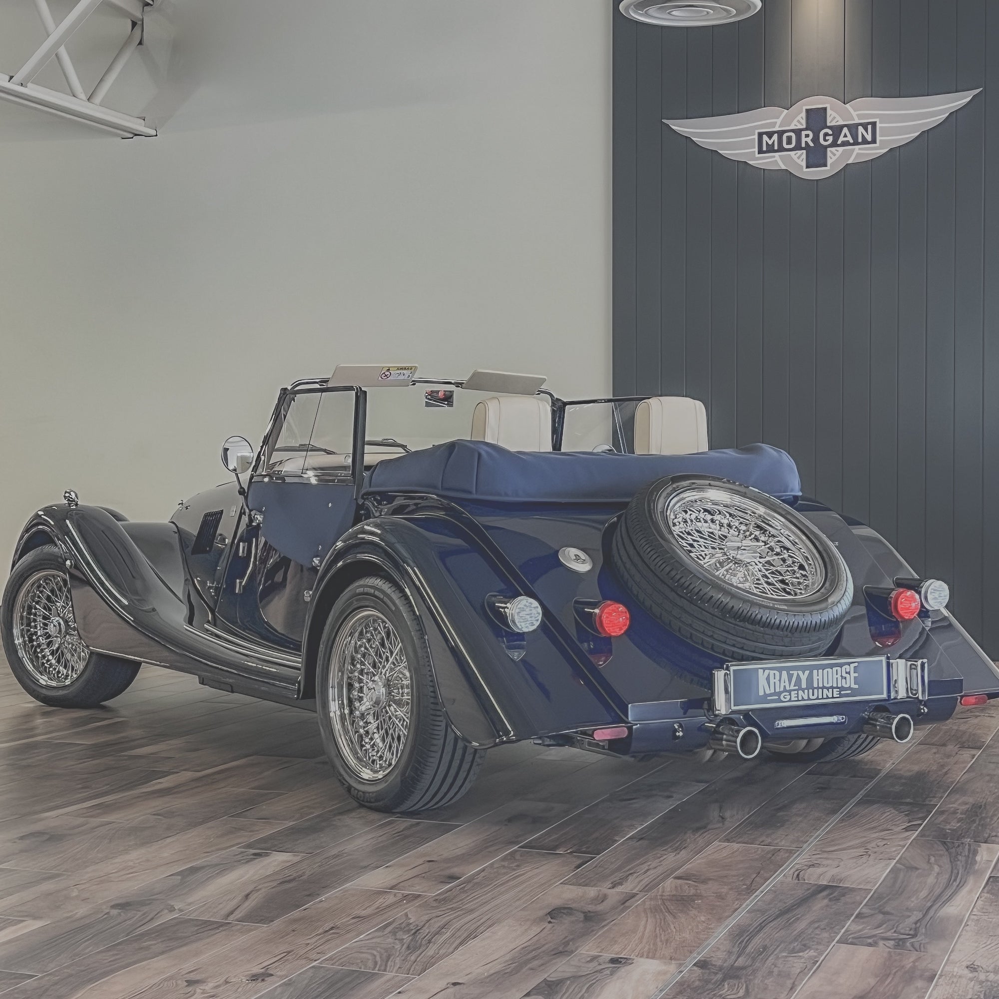 SOLD - Morgan 23 Plus Four Auto - Classique Ferrari Blue
