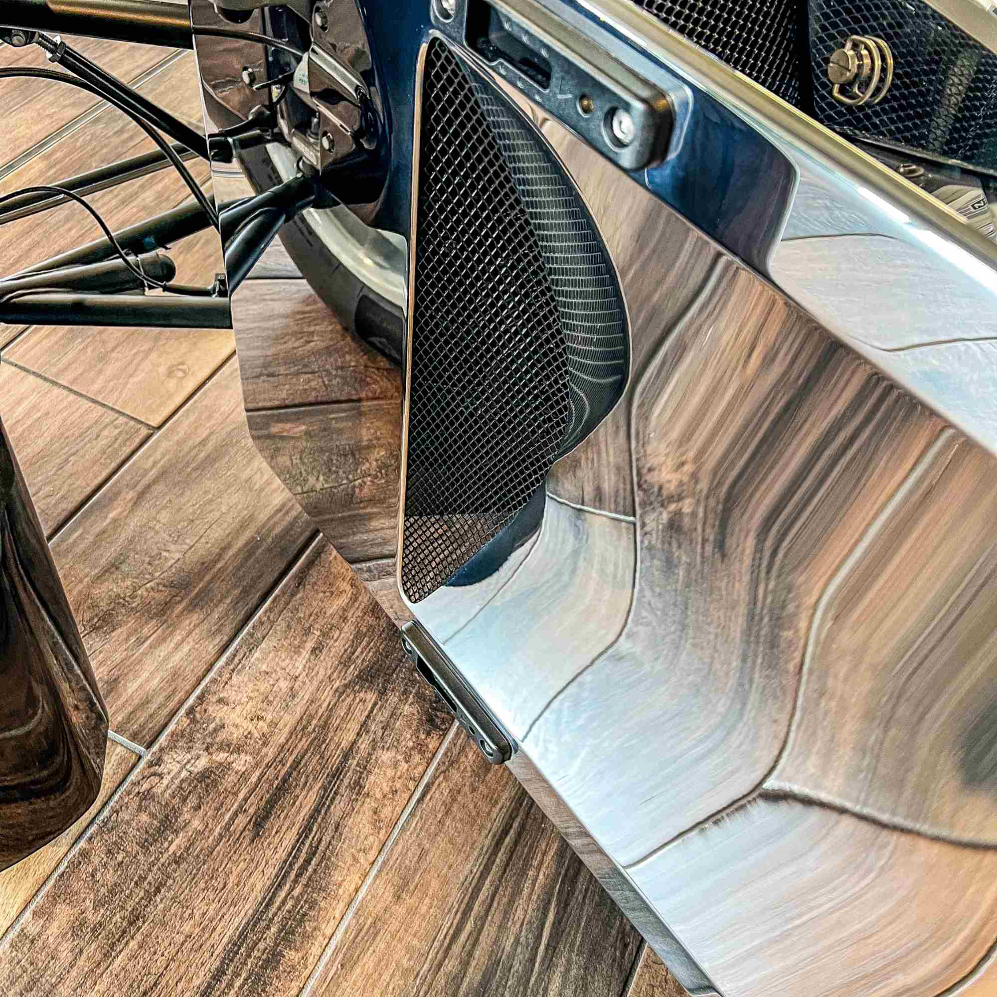 Morgan Super 3 - POLISHED! Krazy Horse and Morgan Motor Company Collaboration