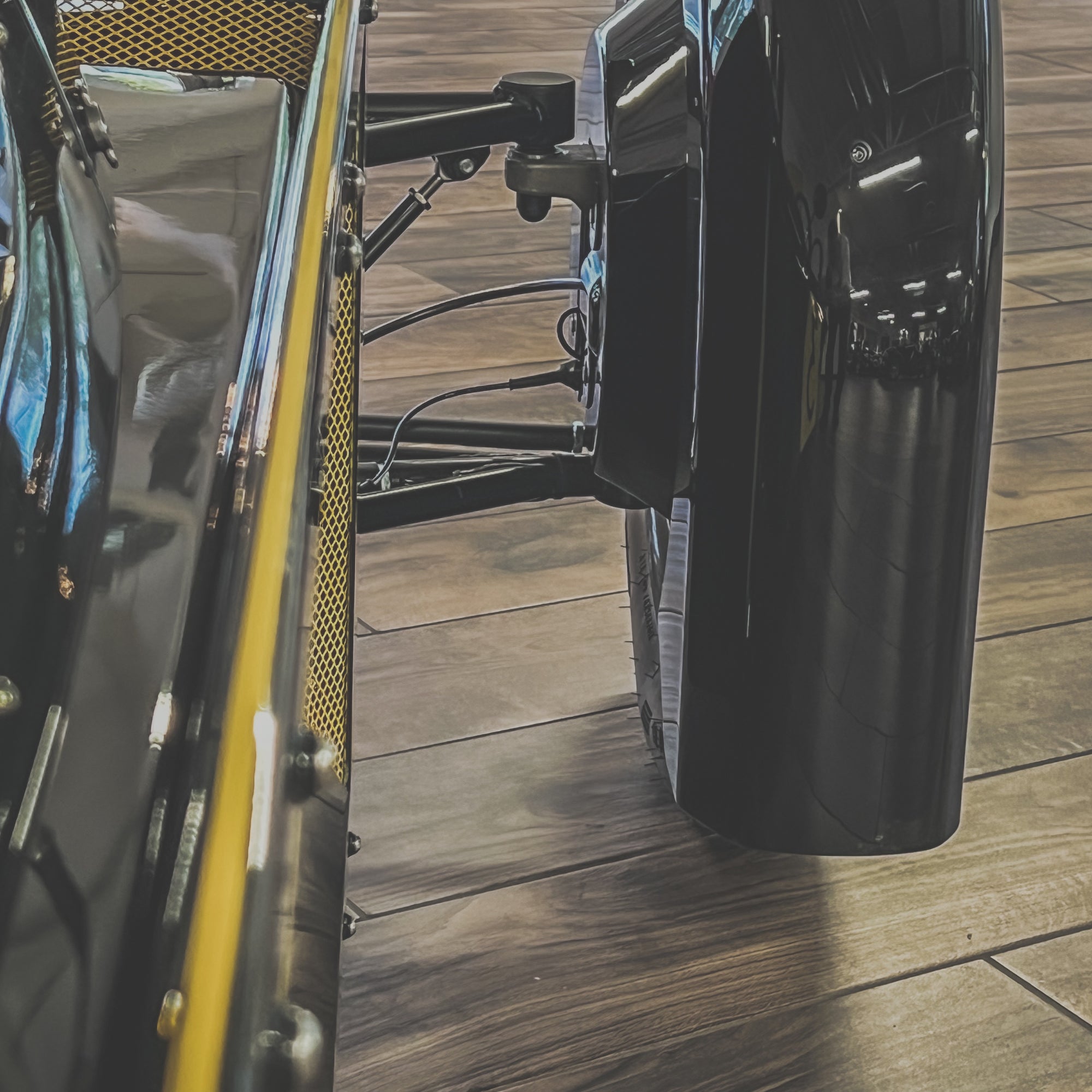 "WTF"KH new custom  Morgan Super 3 - Morgan Classic Jet Green