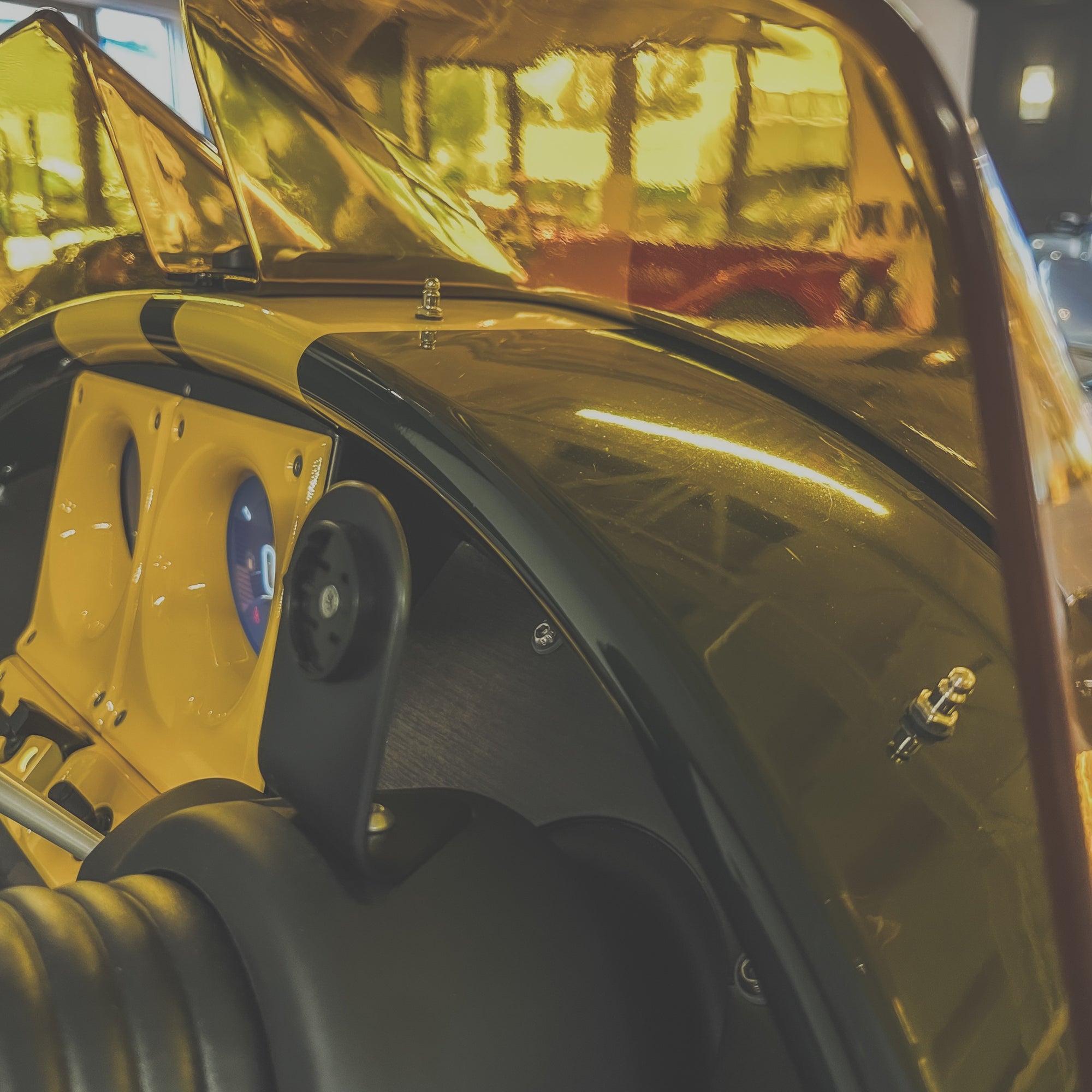 "WTF"KH new custom  Morgan Super 3 - Morgan Classic Jet Green