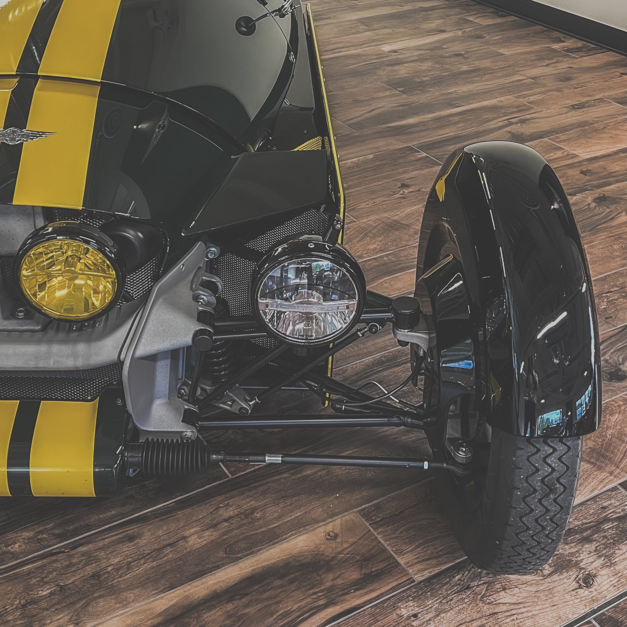 SOLD - "WTF"KH new custom  Morgan Super 3 - Morgan Classic Jet Green