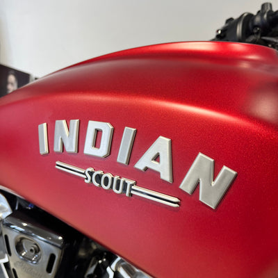 Indian Scout Bobber -  Ruby Smoke - PreLoved