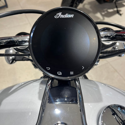 2025 All New Indian Scout Classic -  Ghost White Metallic