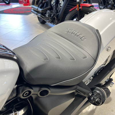 2025 All New Indian Scout Classic -  Ghost White Metallic