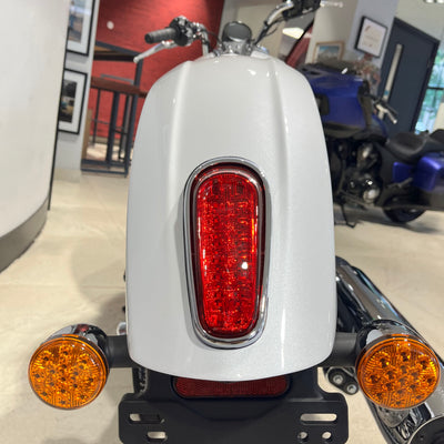 2025 All New Indian Scout Classic -  Ghost White Metallic