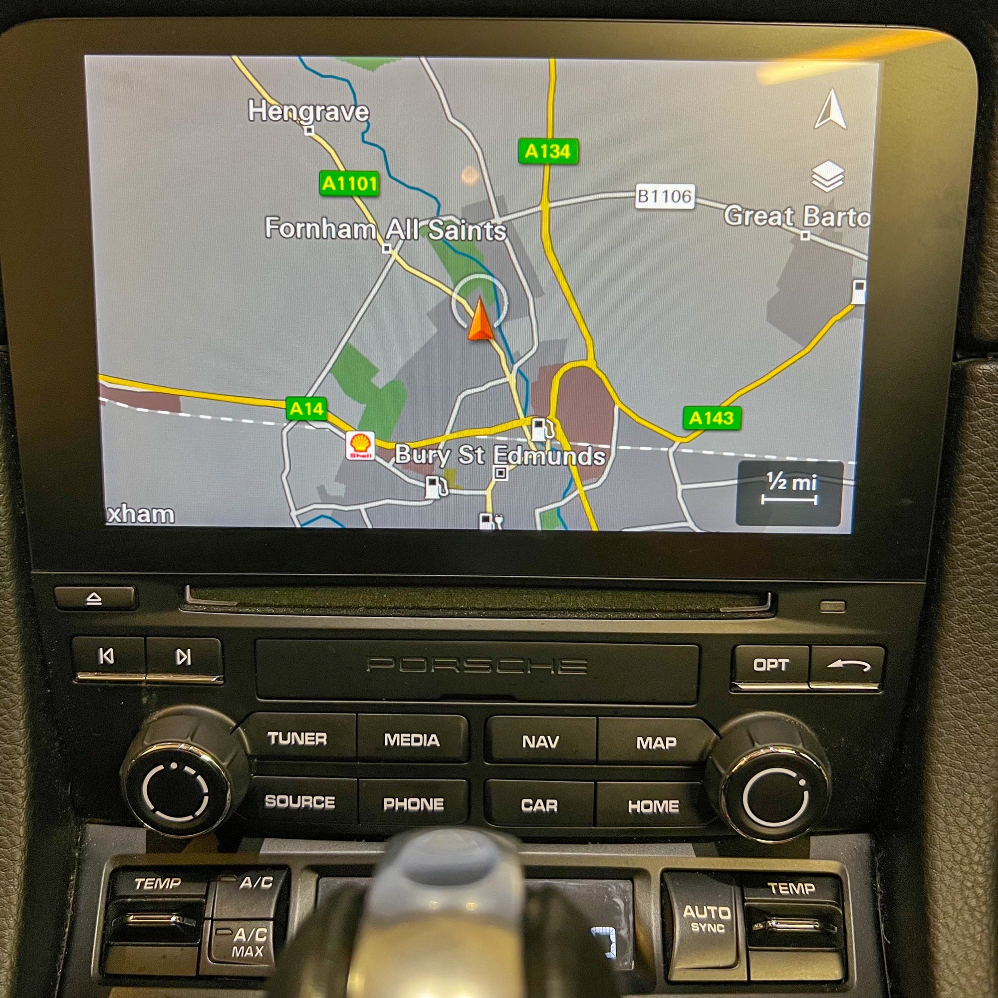 Porsche Boxster - Special colour to sample