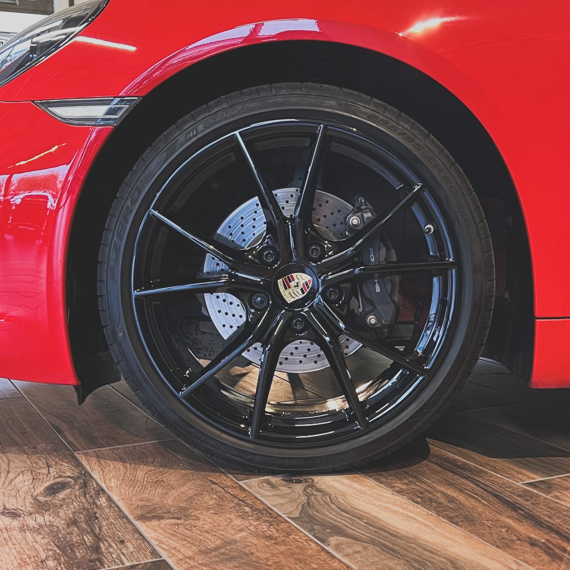 Porsche Boxster - Special colour to sample