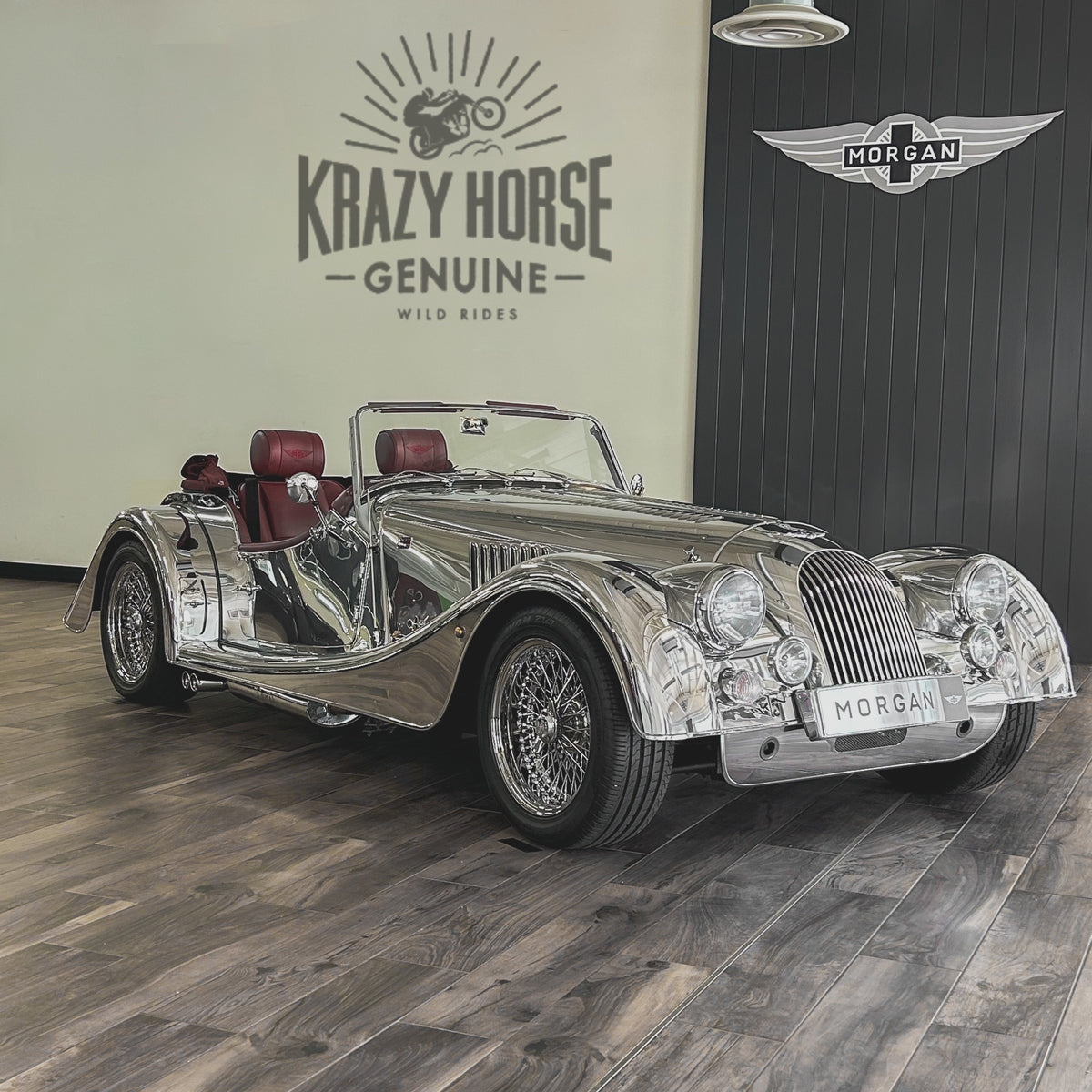 SOLD - Morgan Roadster 3.7 V6 110 Edition - Hand polished Aluminium body