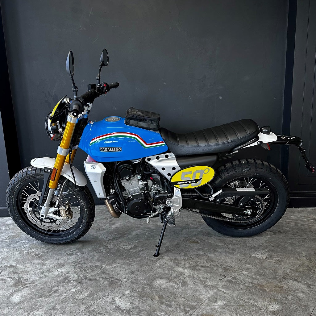 FANTIC CABALLERO SCRAMBLER ANNIVERSARY - BLUE